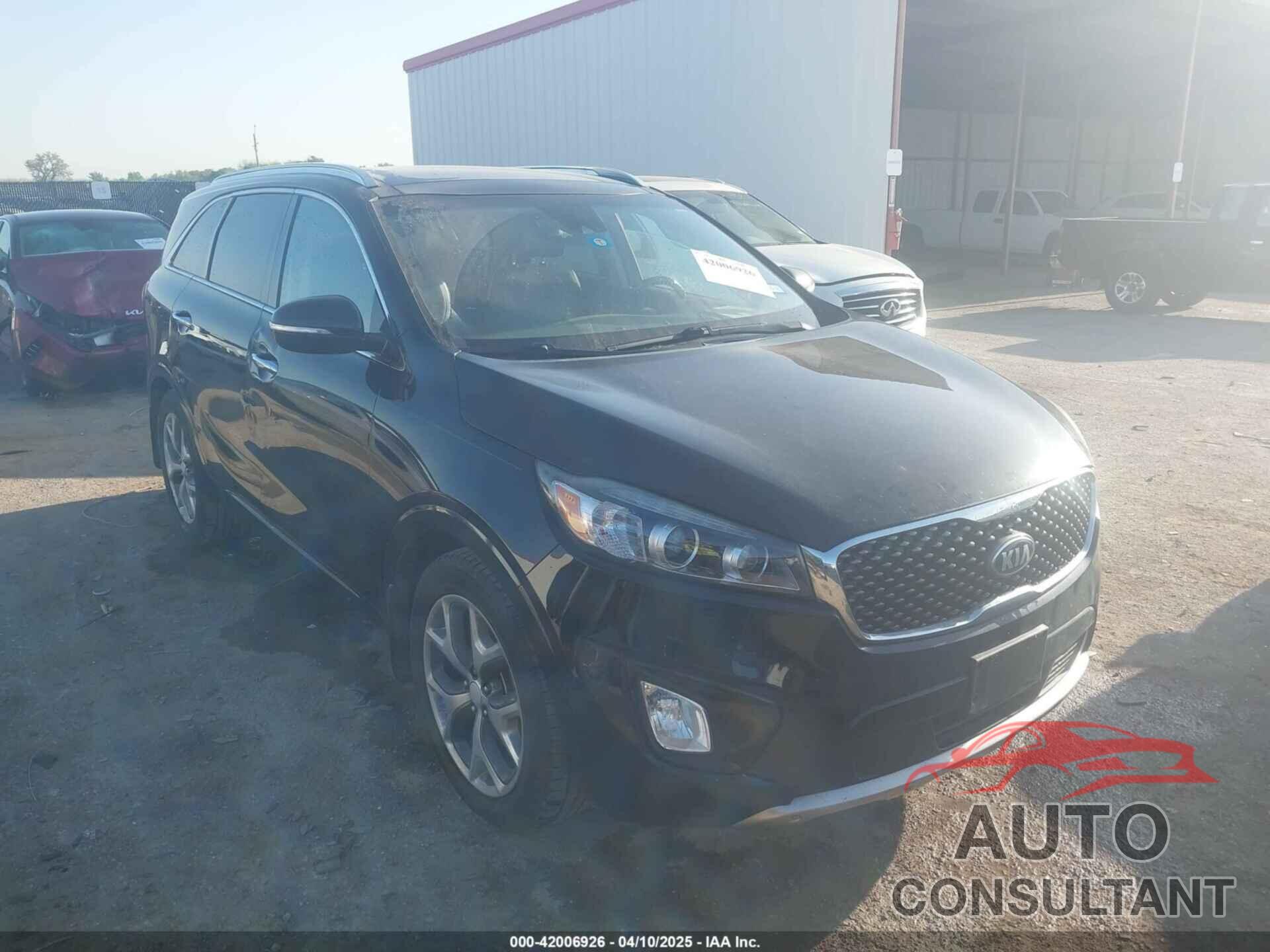KIA SORENTO 2017 - 5XYPK4A53HG202945