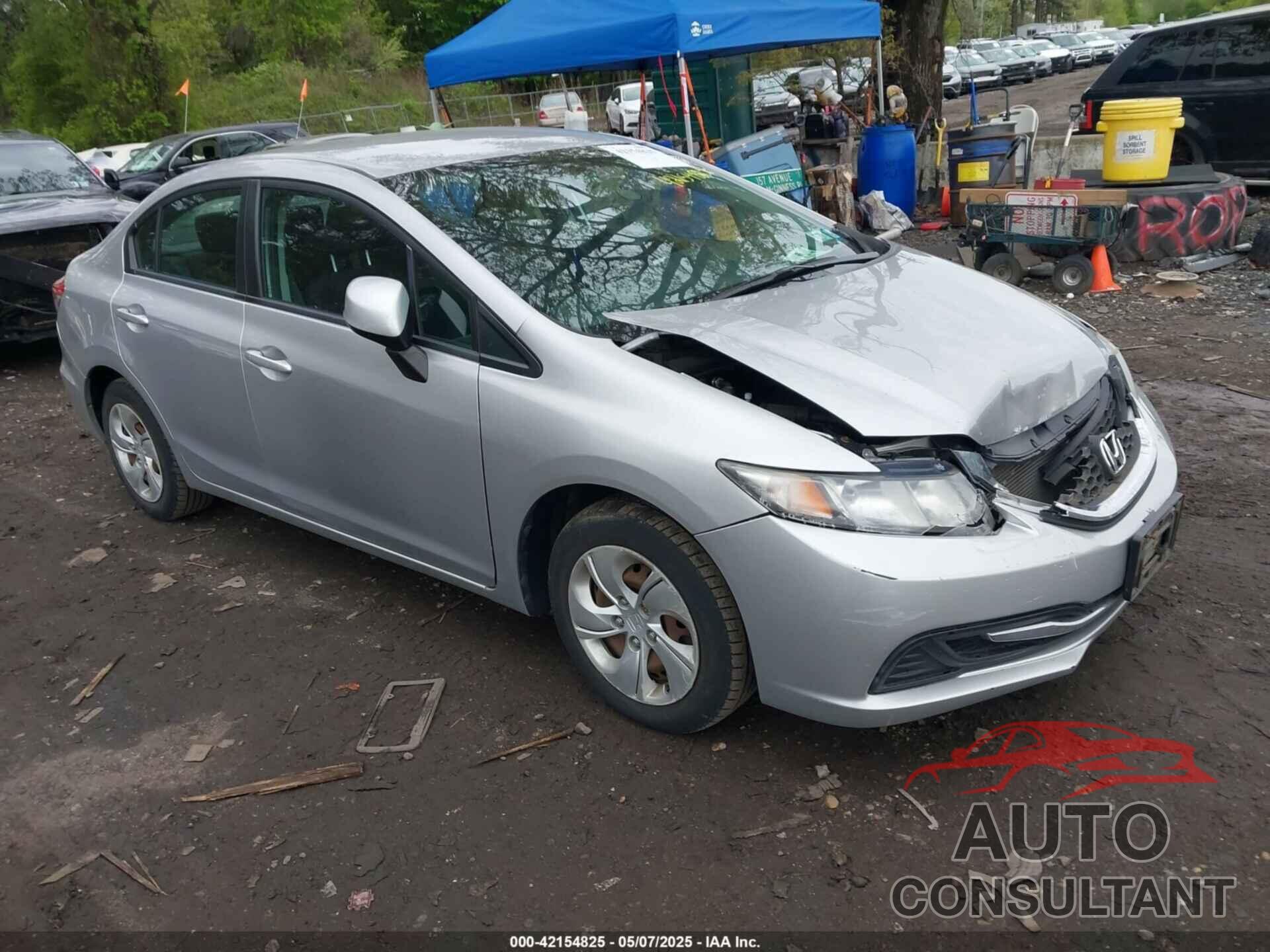 HONDA CIVIC 2013 - 19XFB2F51DE257846