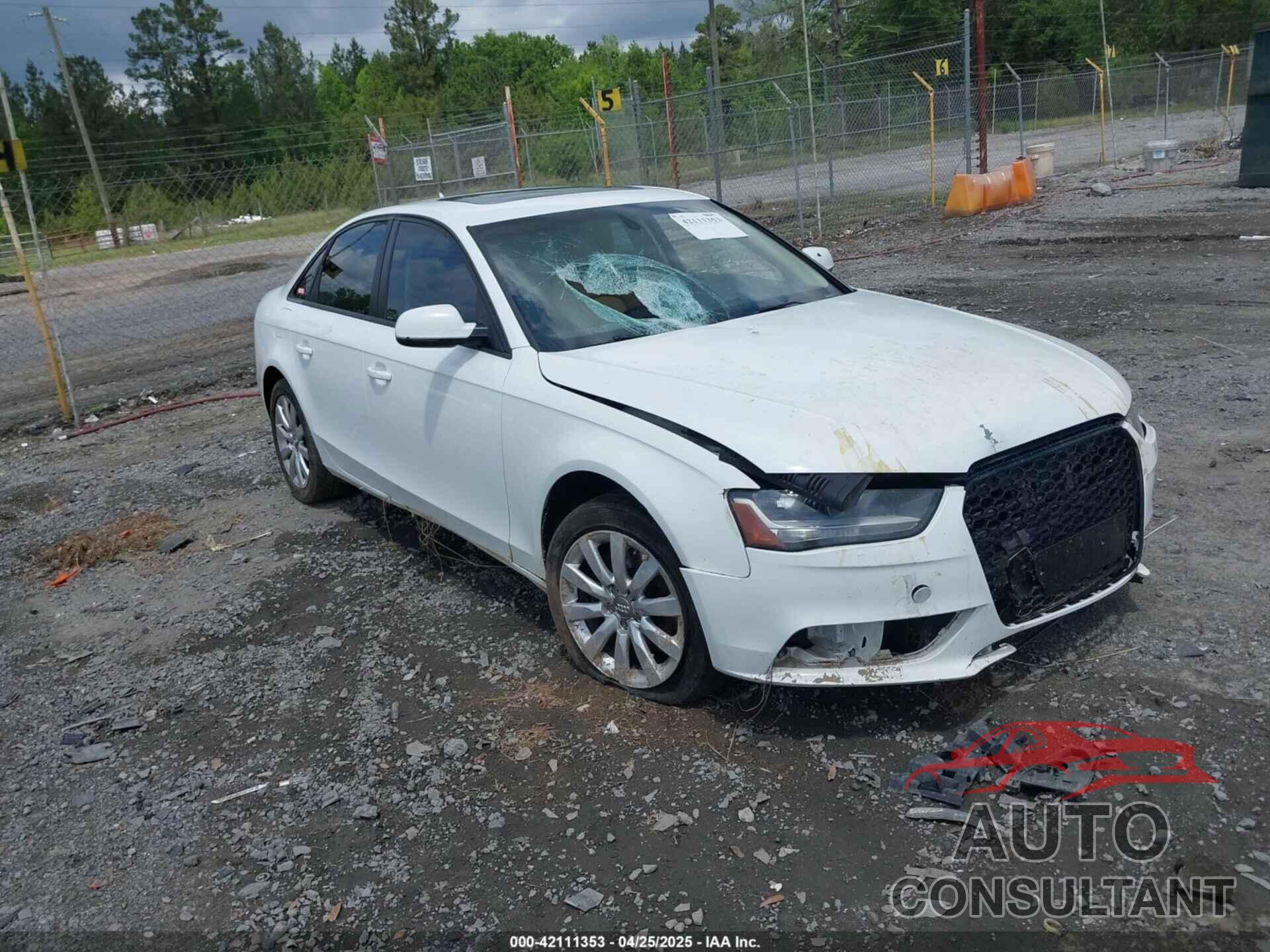 AUDI A4 2014 - WAUAFAFL6EN034591