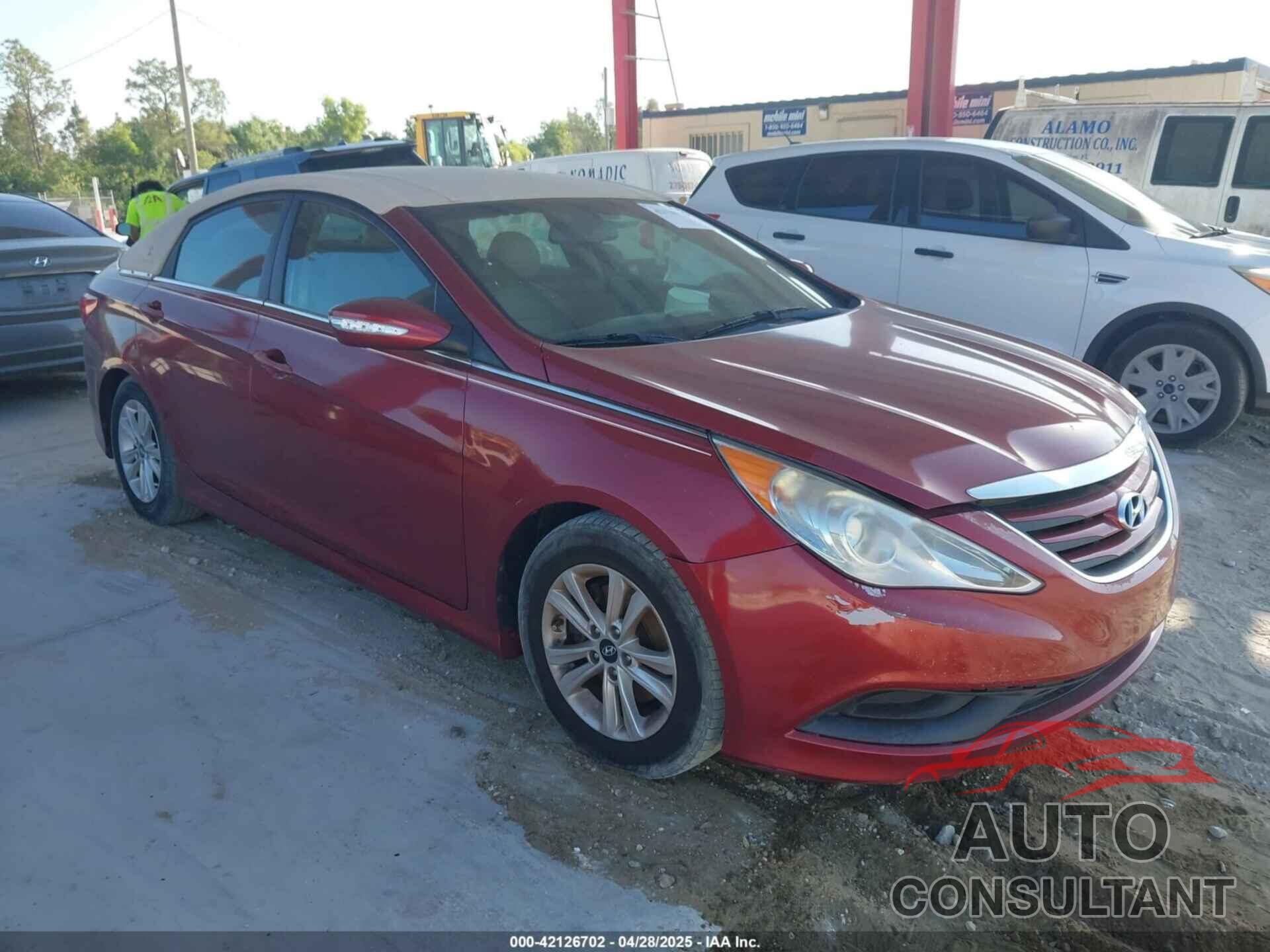 HYUNDAI SONATA 2014 - 5NPEB4AC0EH824476