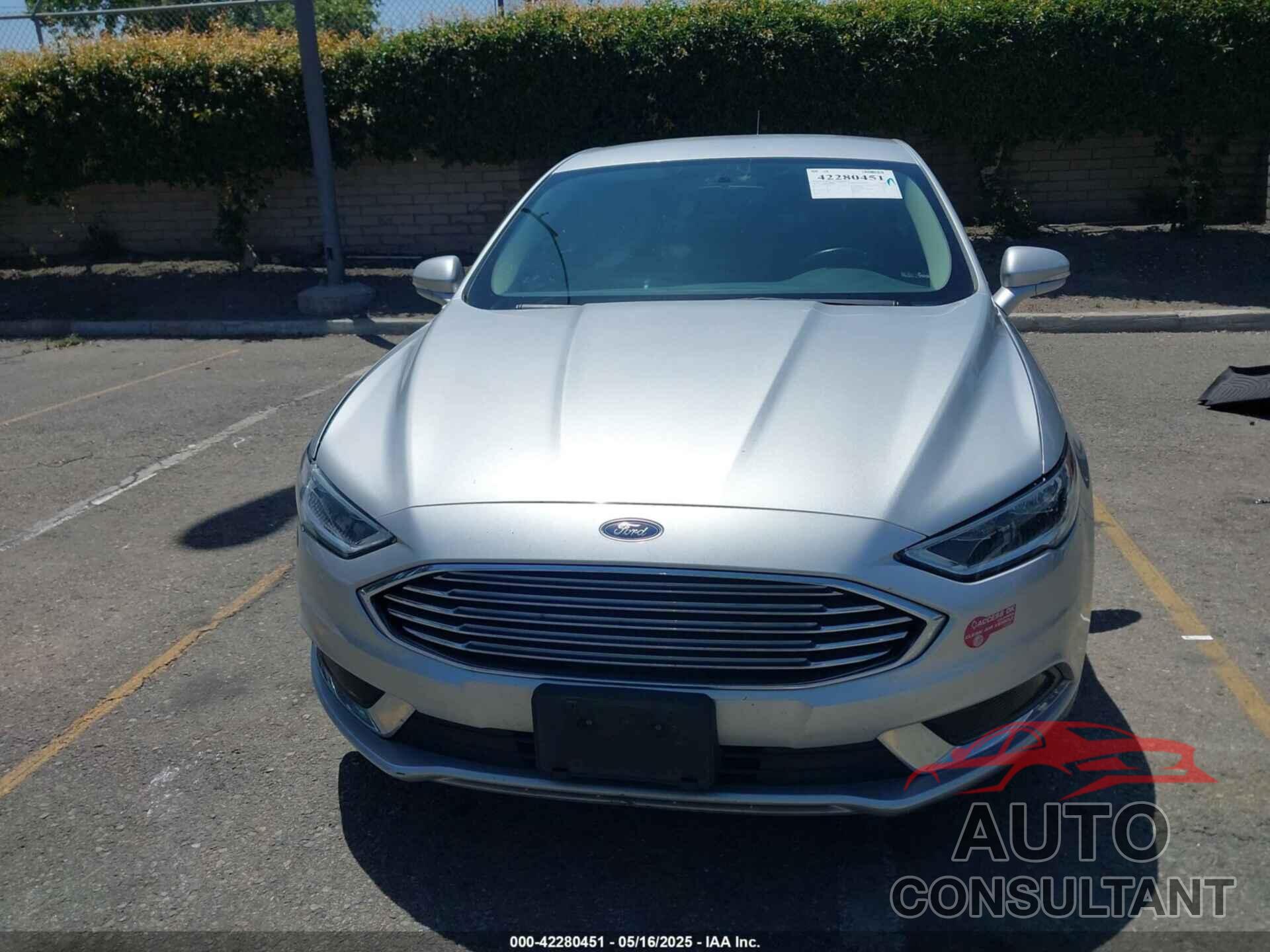FORD FUSION ENERGI 2018 - 3FA6P0PU9JR187261