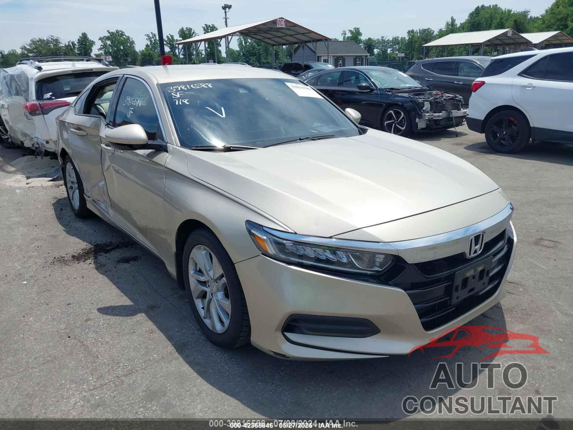 HONDA ACCORD 2018 - 1HGCV1F14JA128128