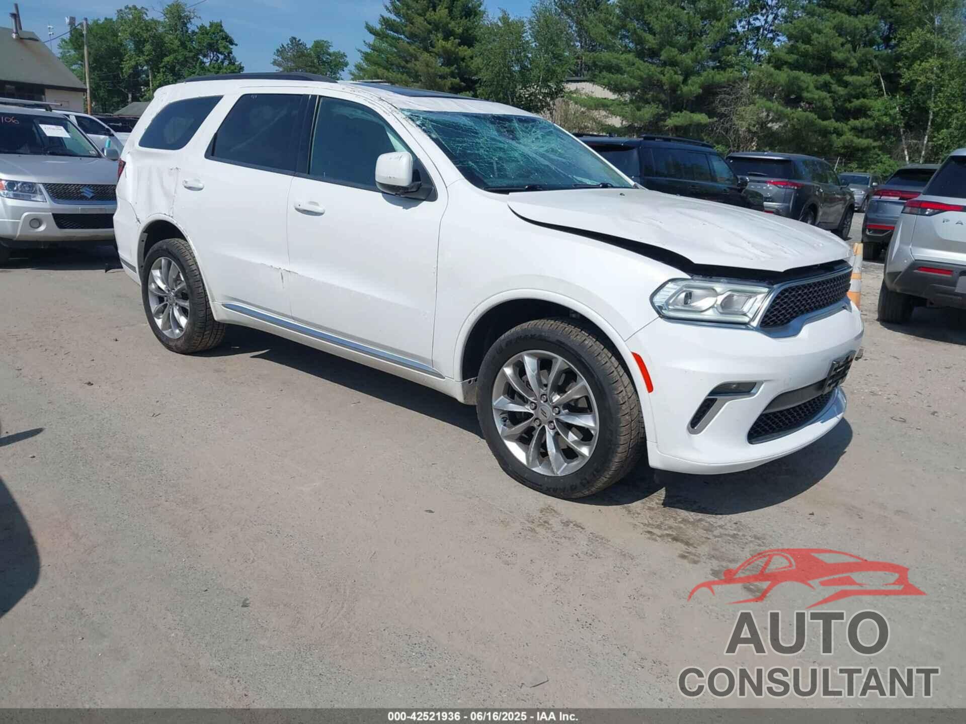 DODGE DURANGO 2021 - 1C4RDJAG5MC853608