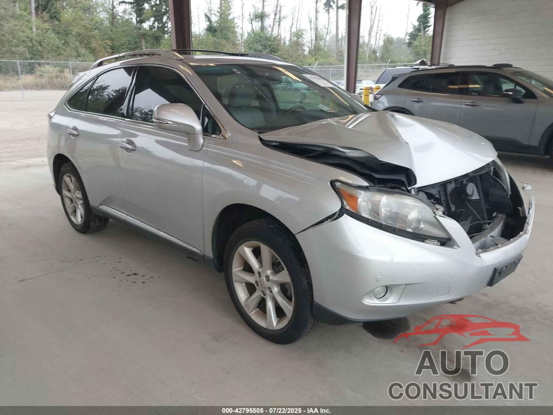 LEXUS RX 350 2011 - 2T2ZK1BA4BC044133