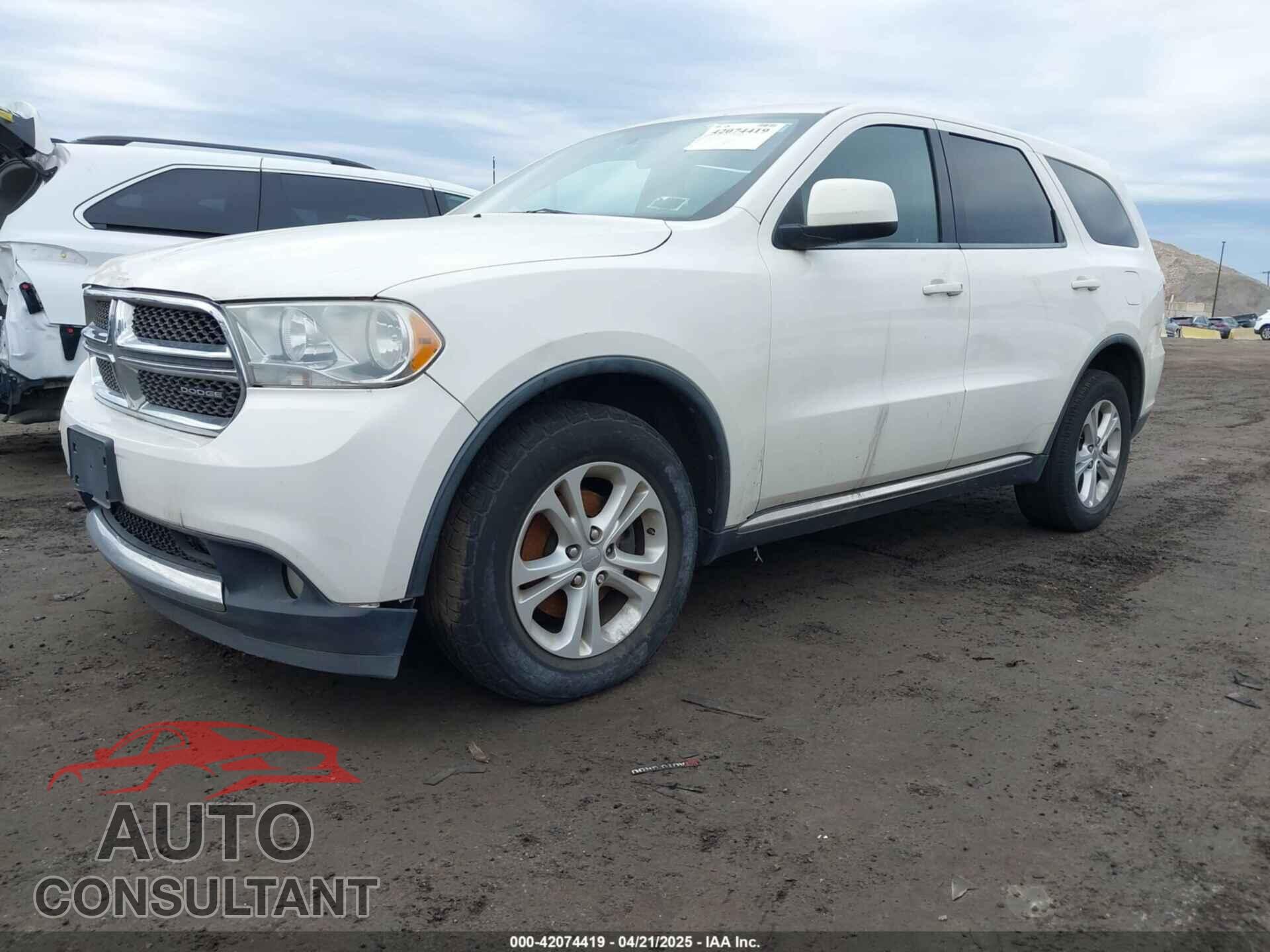 DODGE DURANGO 2012 - 1C4RDHAG8CC237151