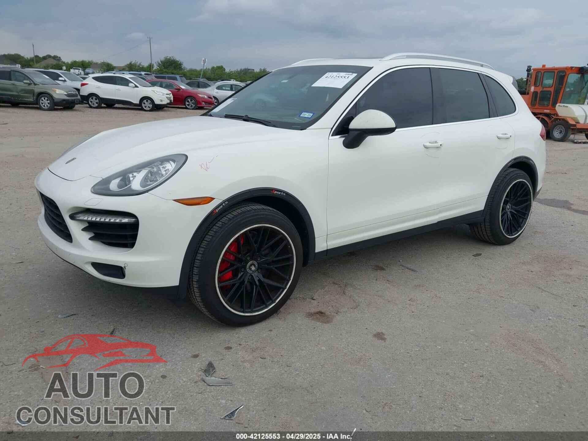 PORSCHE CAYENNE 2012 - WP1AC2A22CLA81995