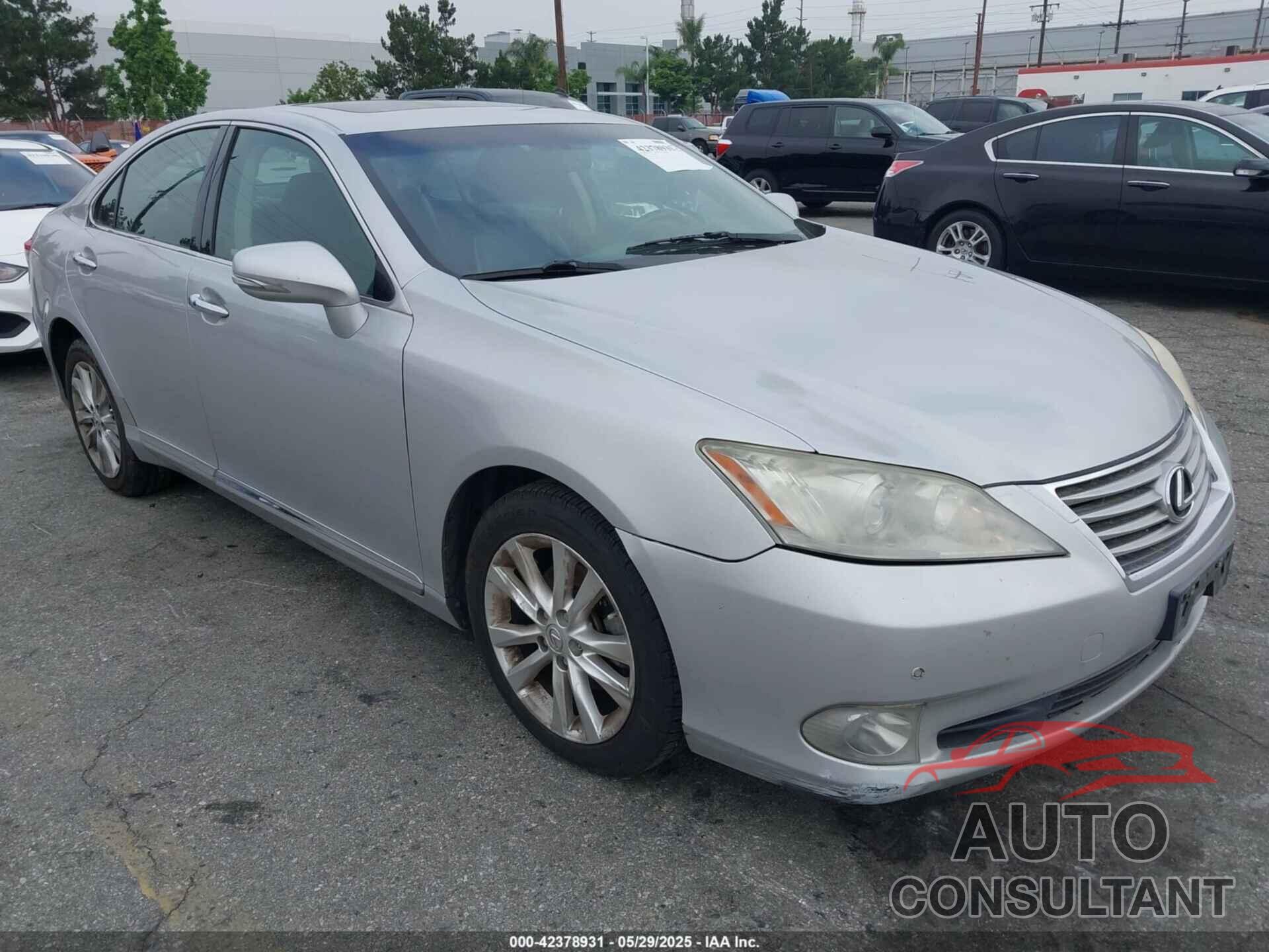 LEXUS ES 350 2010 - JTHBK1EG9A2386744