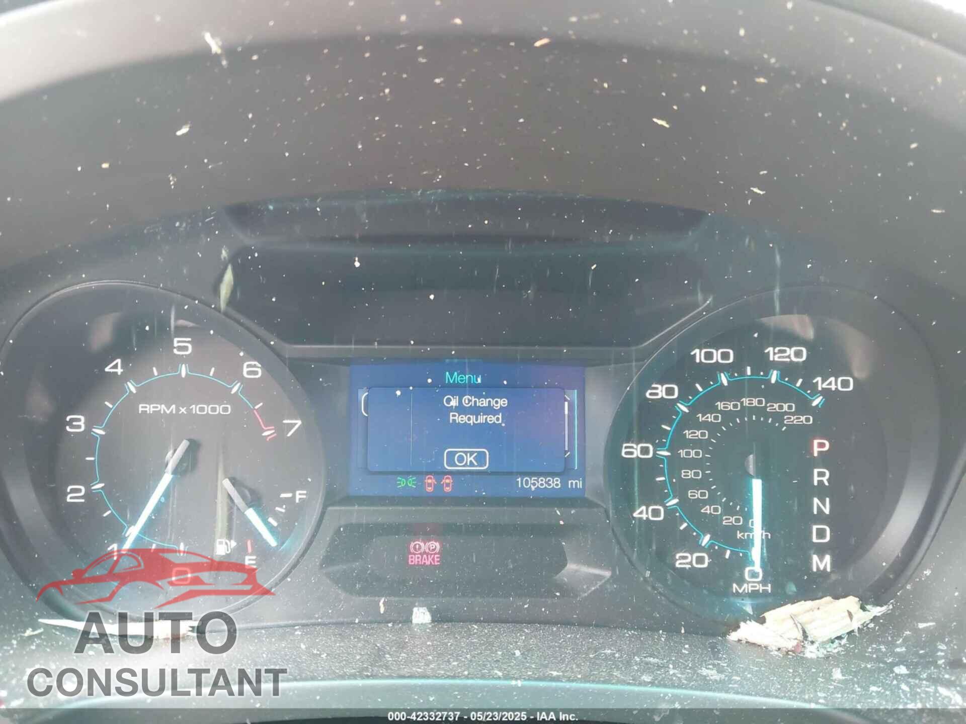 FORD EXPLORER 2015 - 1FM5K7B85FGA75607
