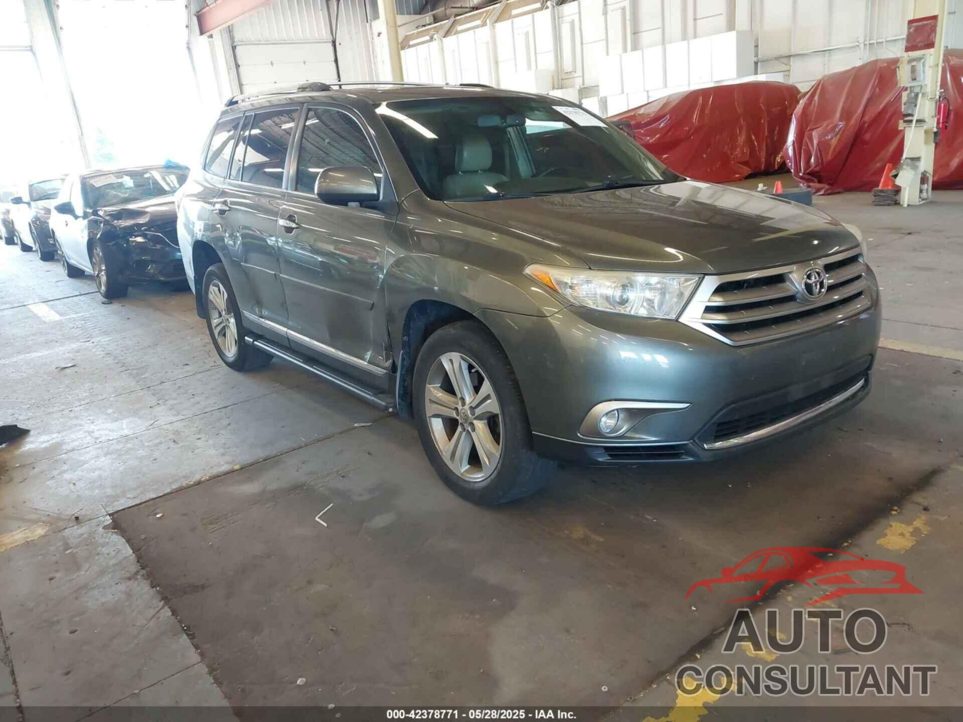 TOYOTA HIGHLANDER 2013 - 5TDDK3EH5DS177898