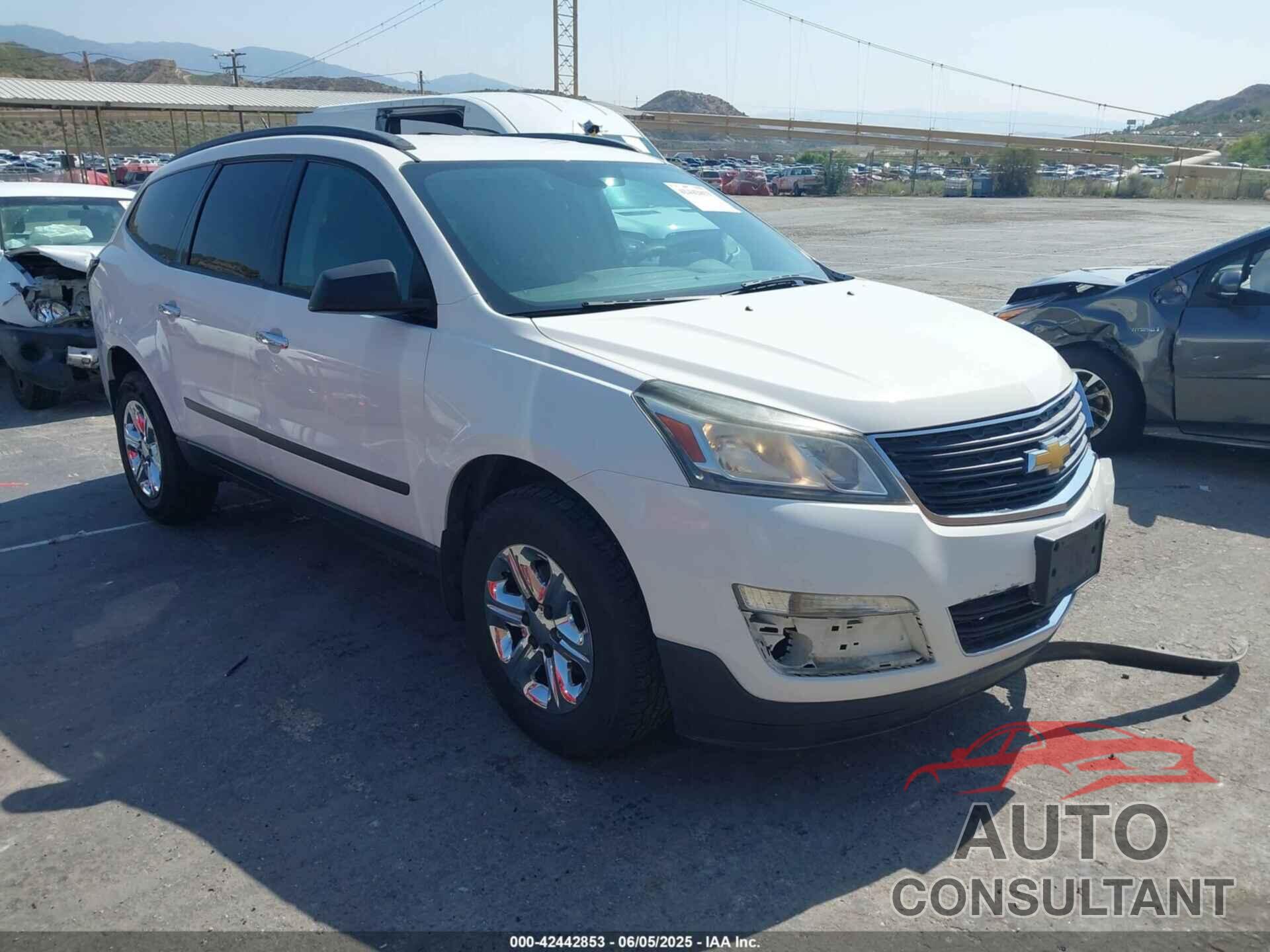 CHEVROLET TRAVERSE 2014 - 1GNKRFKD5EJ351044