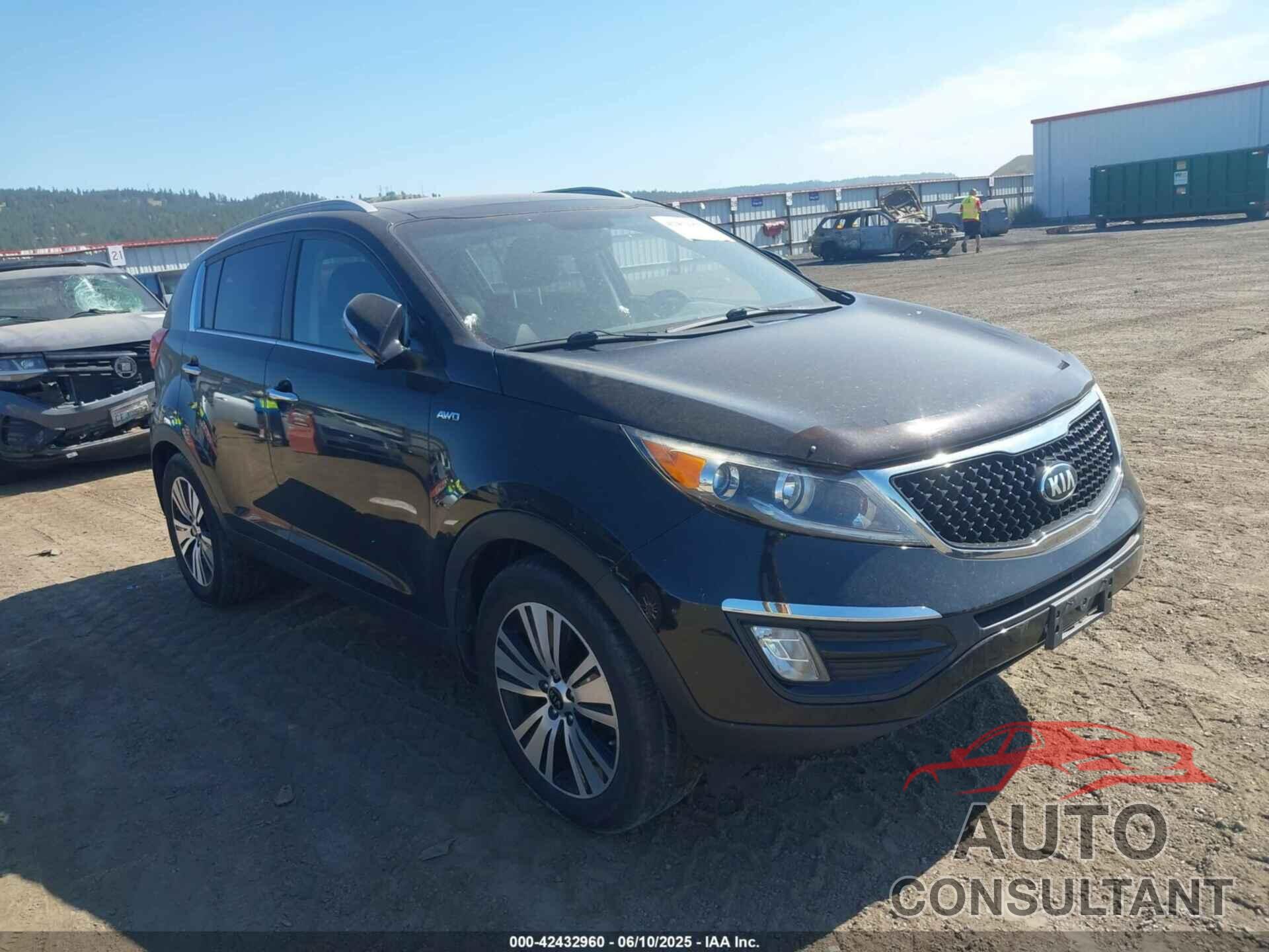 KIA SPORTAGE 2015 - KNDPCCAC9F7761156