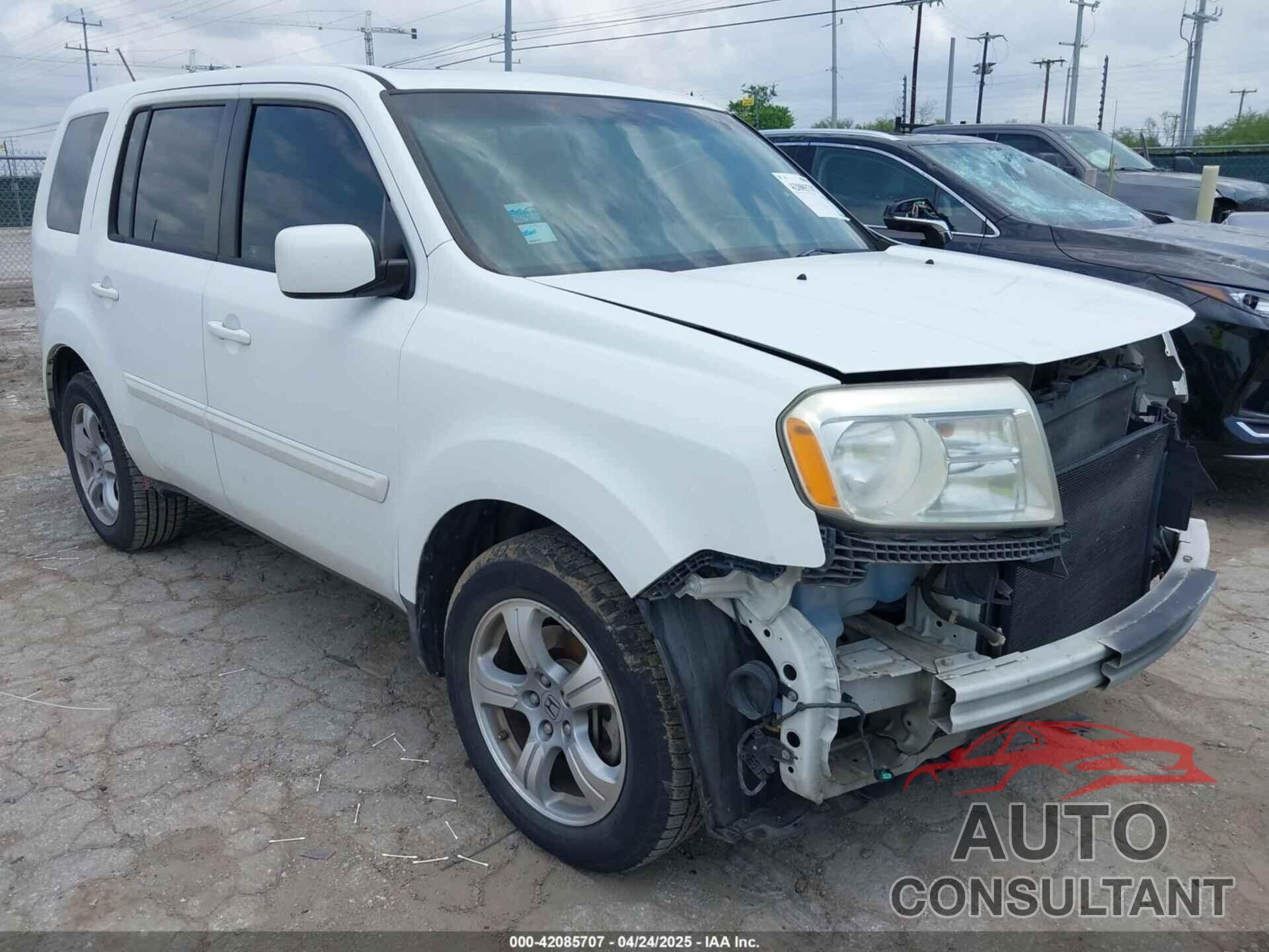 HONDA PILOT 2012 - 5FNYF3H59CB032471