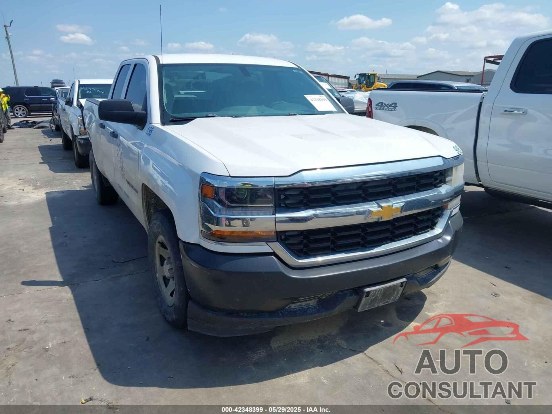 CHEVROLET SILVERADO 1500 2016 - 1GCRCNEC4GZ200352