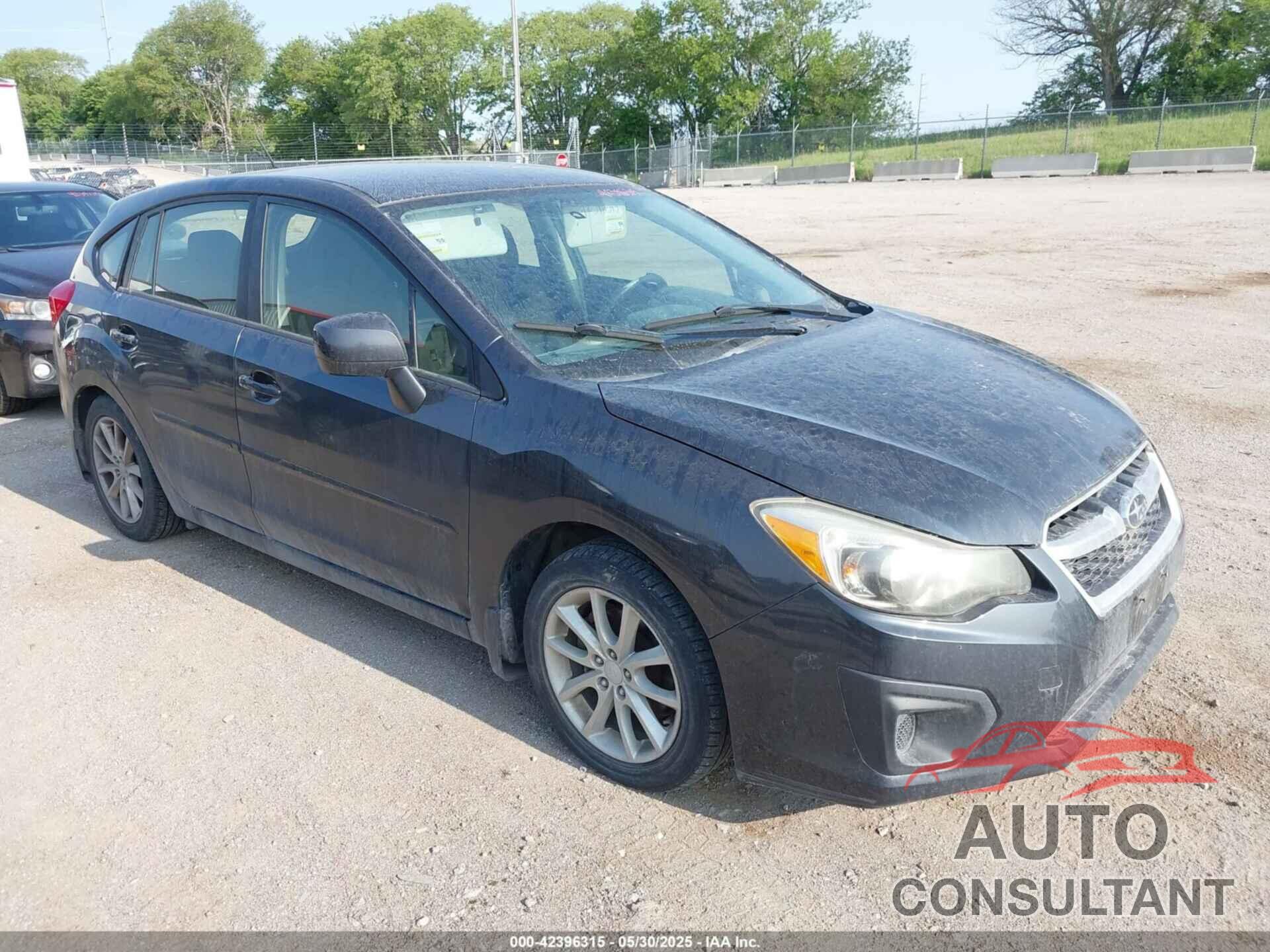SUBARU IMPREZA 2012 - JF1GPAC66CG237772