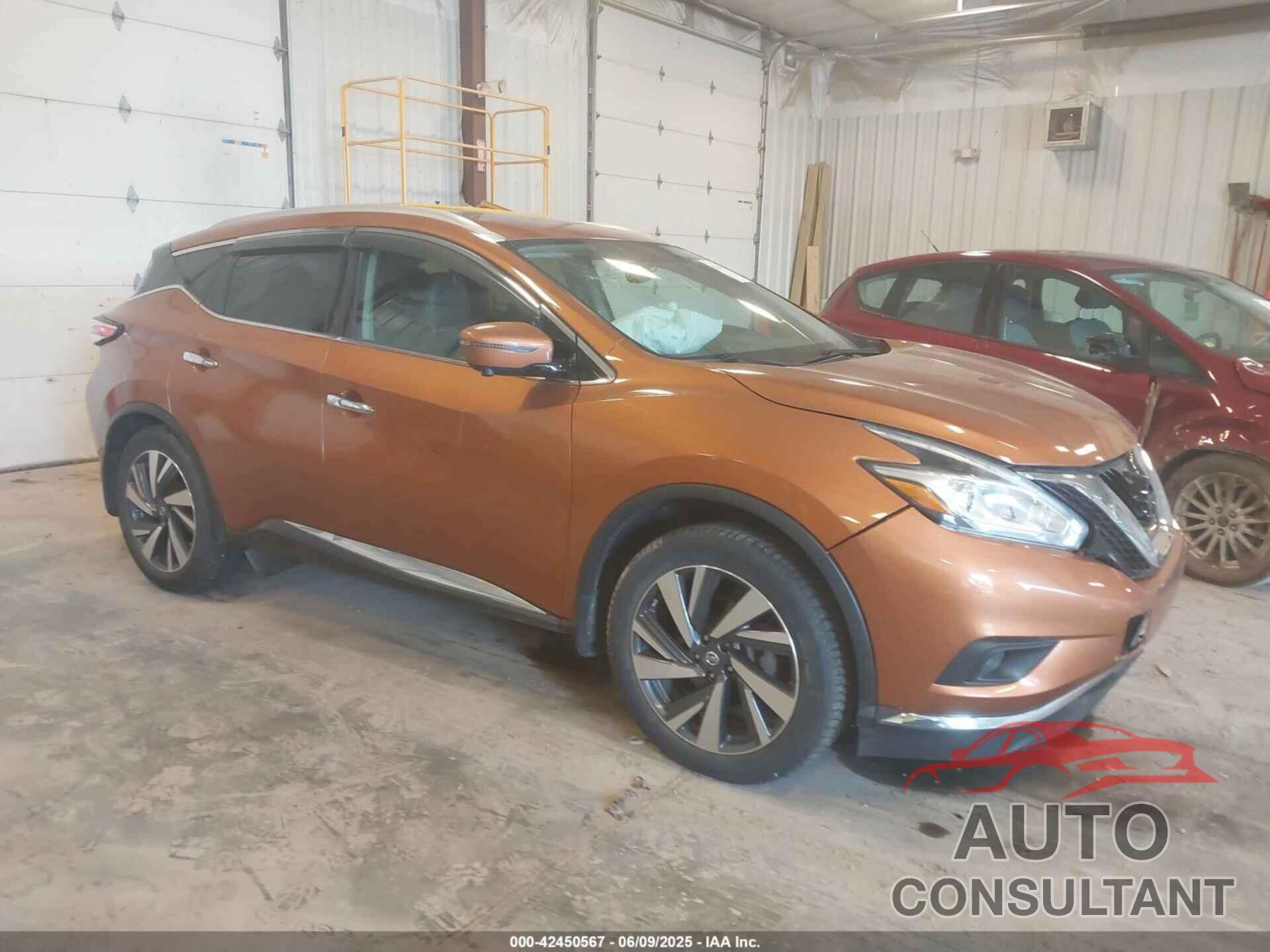 NISSAN MURANO 2017 - 5N1AZ2MH4HN102403