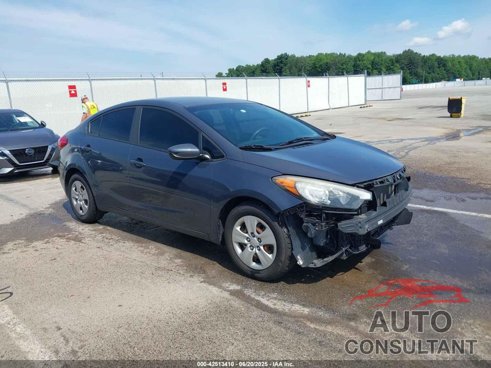 KIA FORTE 2016 - KNAFK4A66G5579567