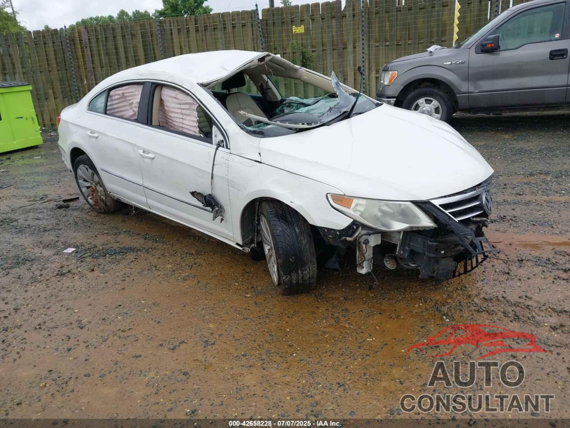 VOLKSWAGEN CC 2011 - WVWMP7ANXBE726910