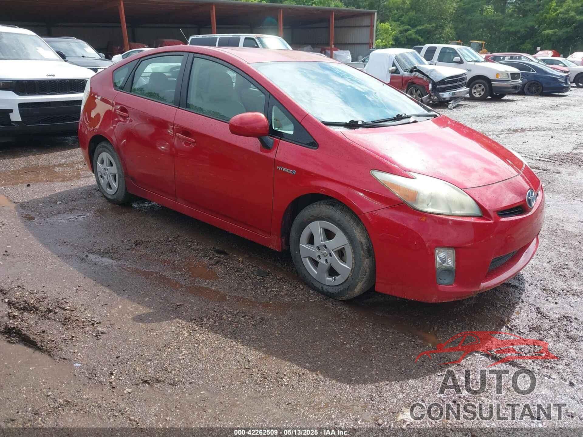 TOYOTA PRIUS 2010 - JTDKN3DU8A0026906