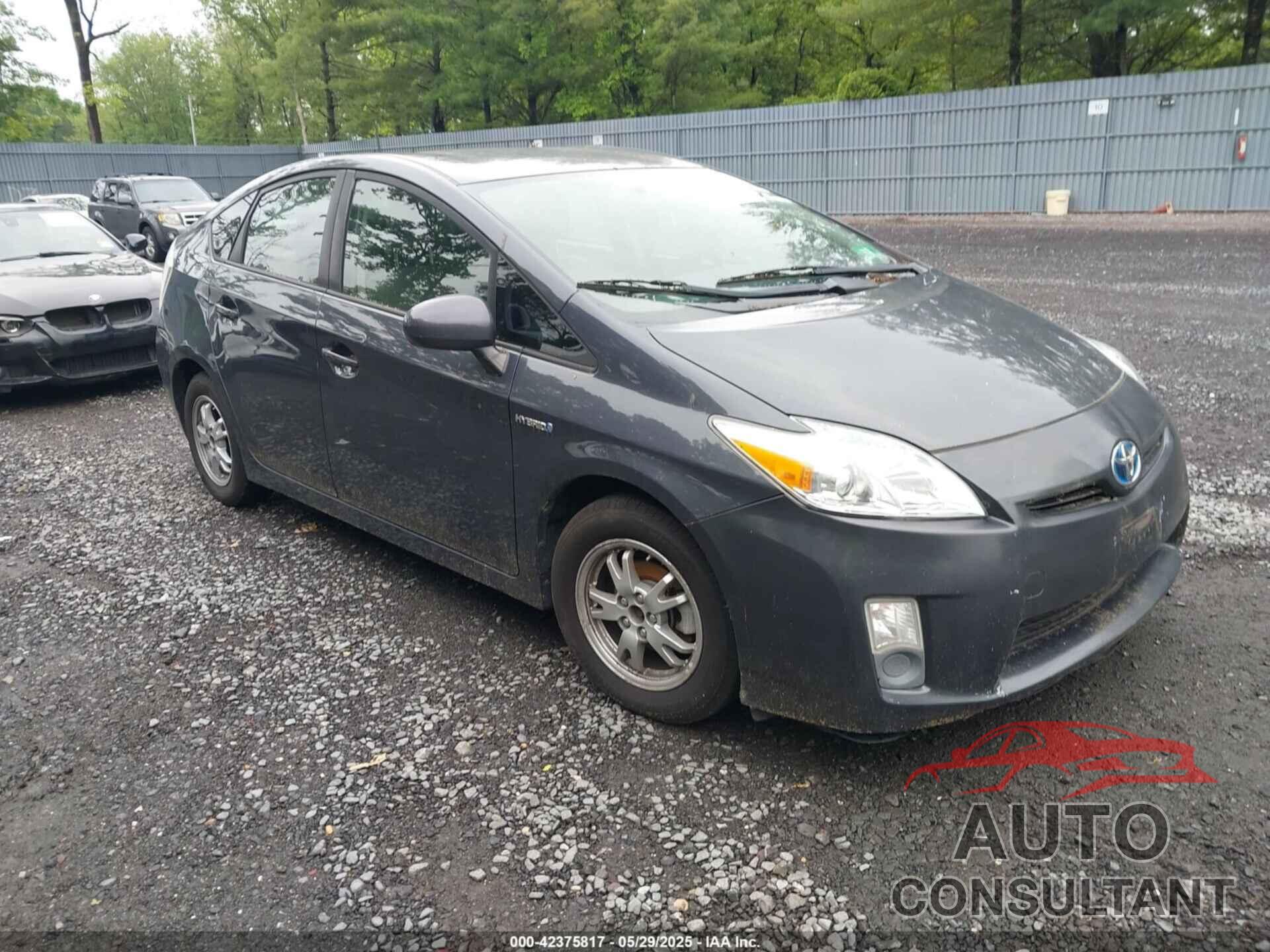 TOYOTA PRIUS 2010 - JTDKN3DU9A0141787