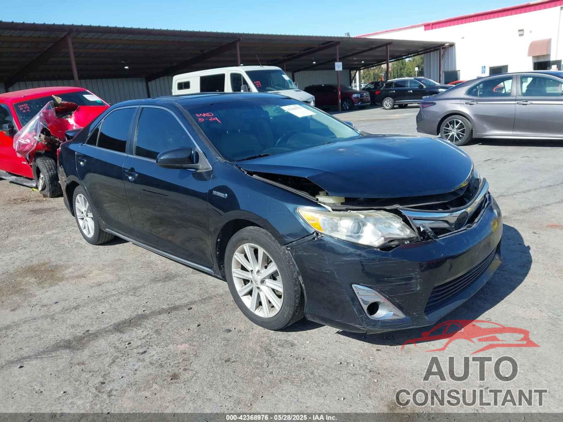 TOYOTA CAMRY HYBRID 2013 - 4T1BD1FKXDU072930