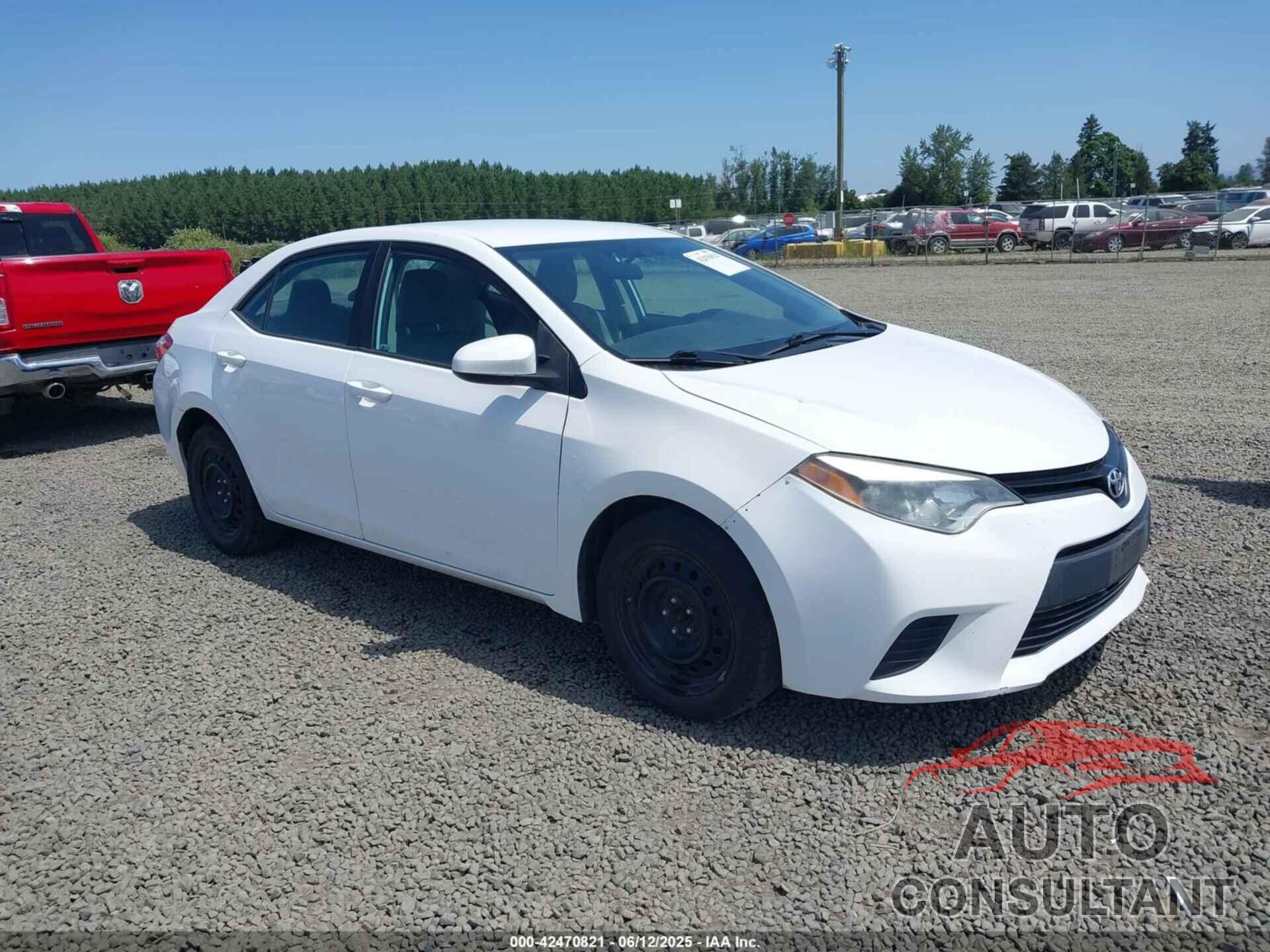 TOYOTA COROLLA 2014 - 2T1BURHE0EC122338
