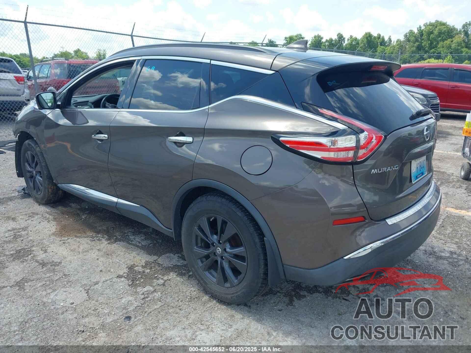 NISSAN MURANO 2017 - 5N1AZ2MH7HN179962
