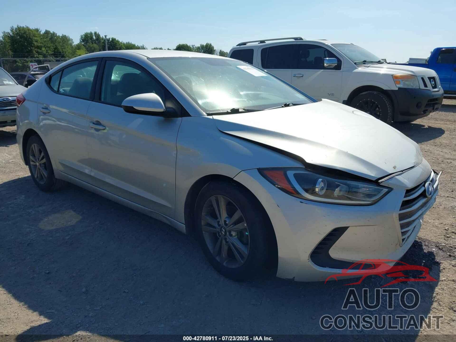 HYUNDAI ELANTRA 2017 - 5NPD84LF1HH131390