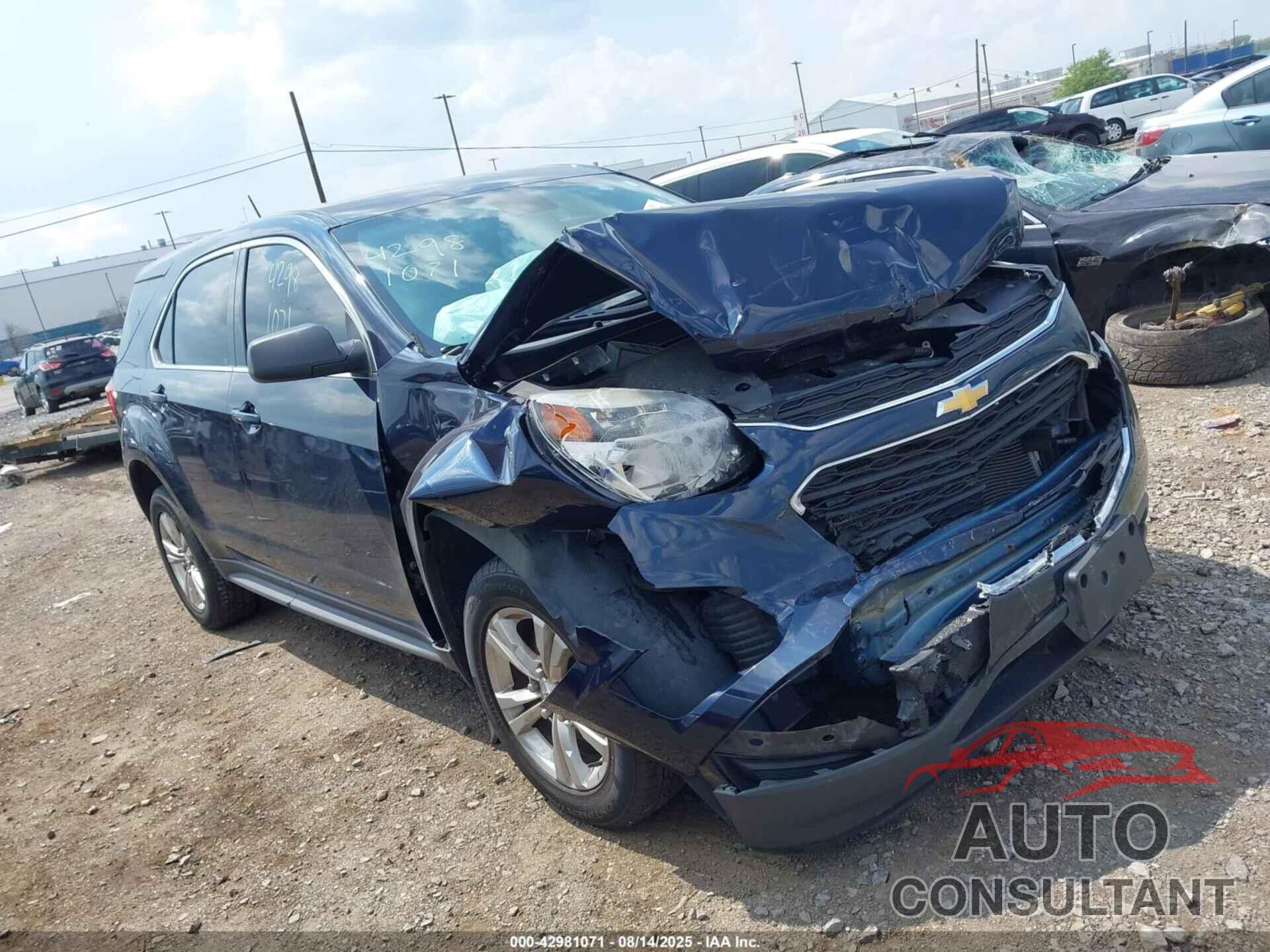 CHEVROLET EQUINOX 2017 - 2GNALBEK8H1550197