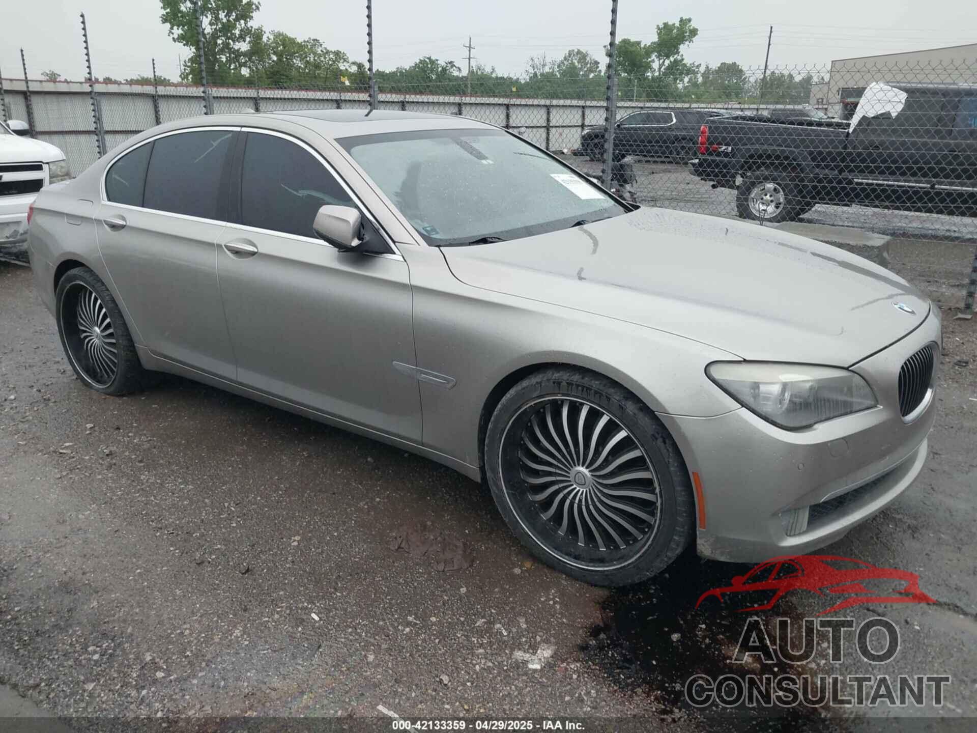 BMW 750I 2012 - WBAKA8C50CDX01319