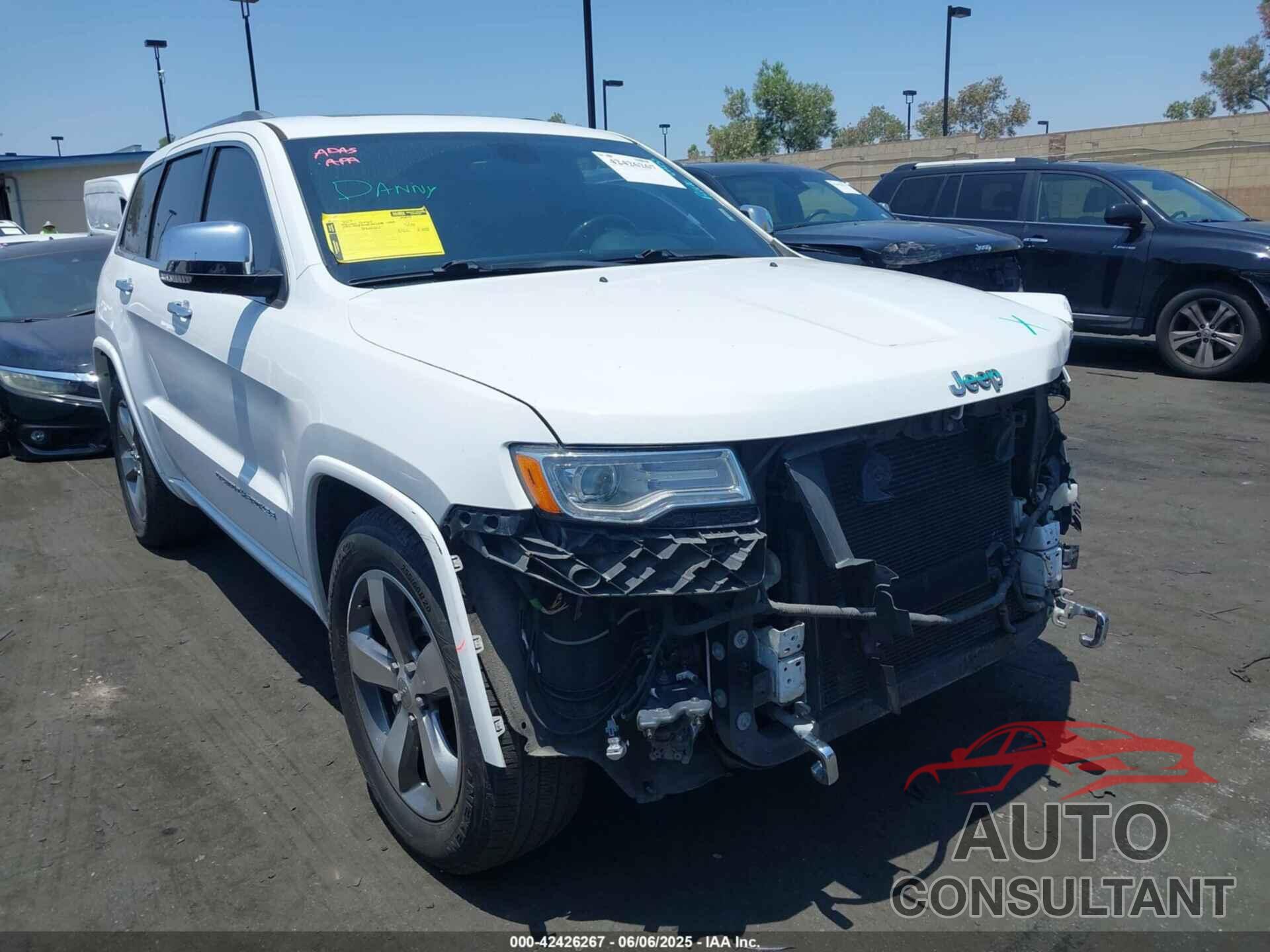 JEEP GRAND CHEROKEE 2015 - 1C4RJFCG0FC950771