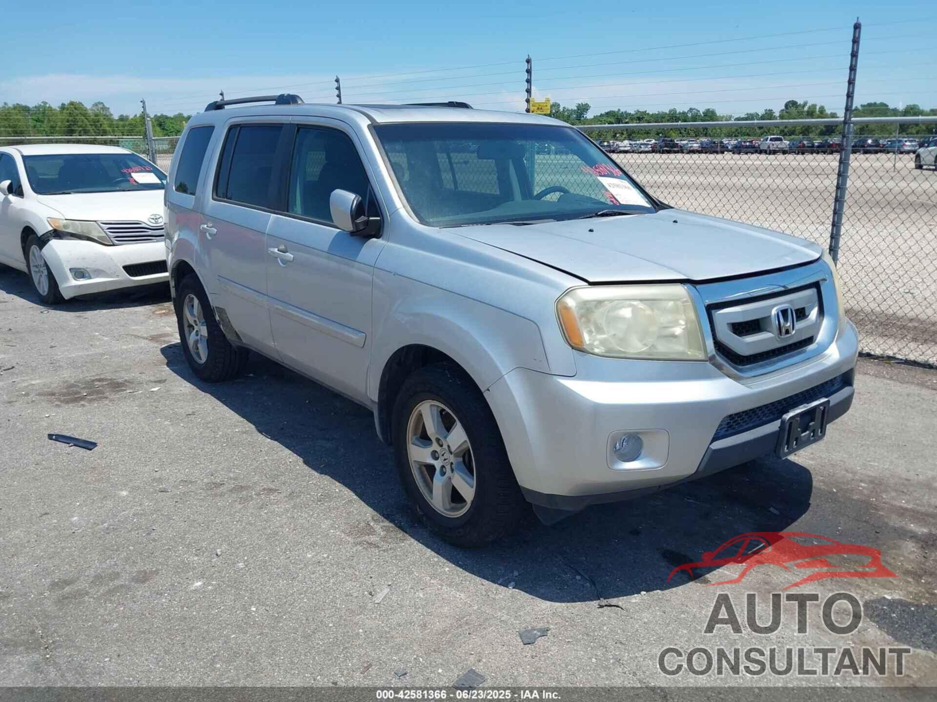HONDA PILOT 2011 - 5FNYF3H53BB033212