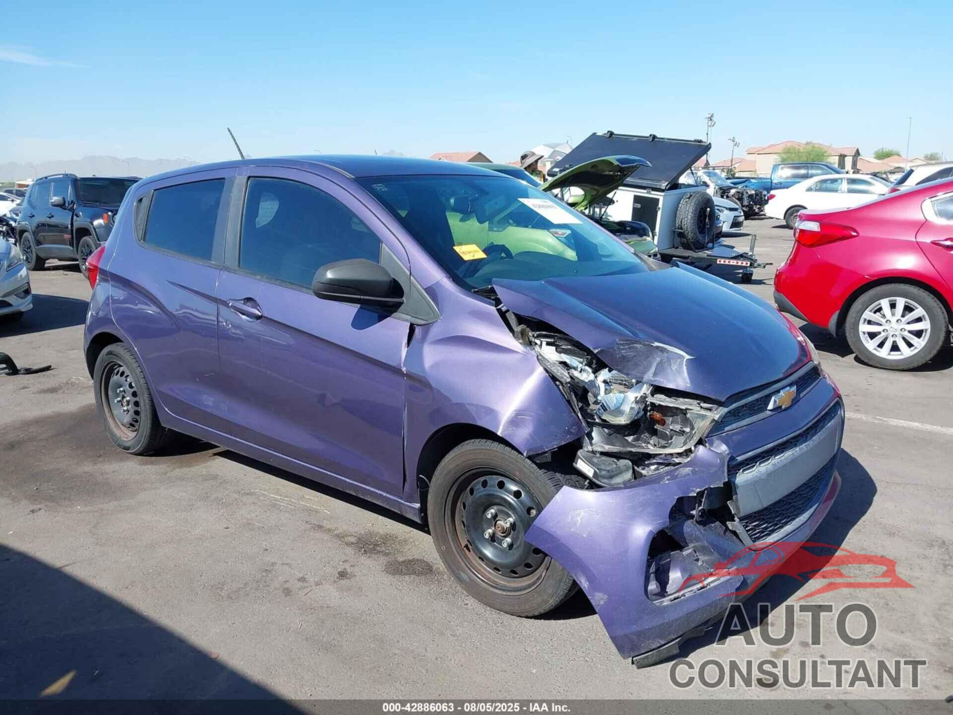 CHEVROLET SPARK 2016 - KL8CB6SA8GC554923