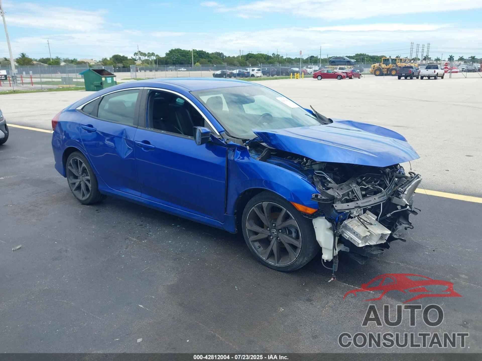 HONDA CIVIC 2021 - 19XFC2F80ME002631
