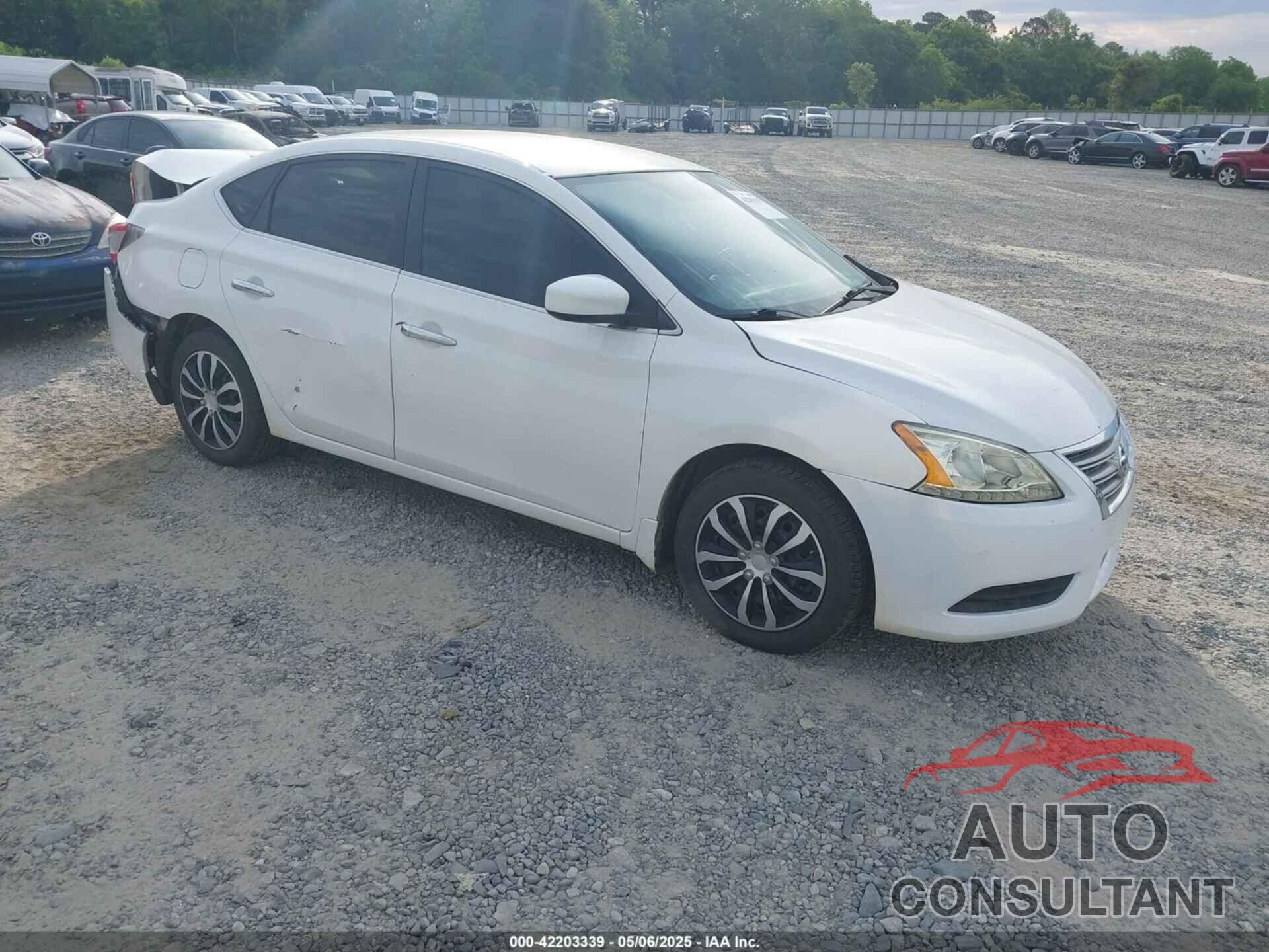 NISSAN SENTRA 2013 - 3N1AB7AP1DL709244