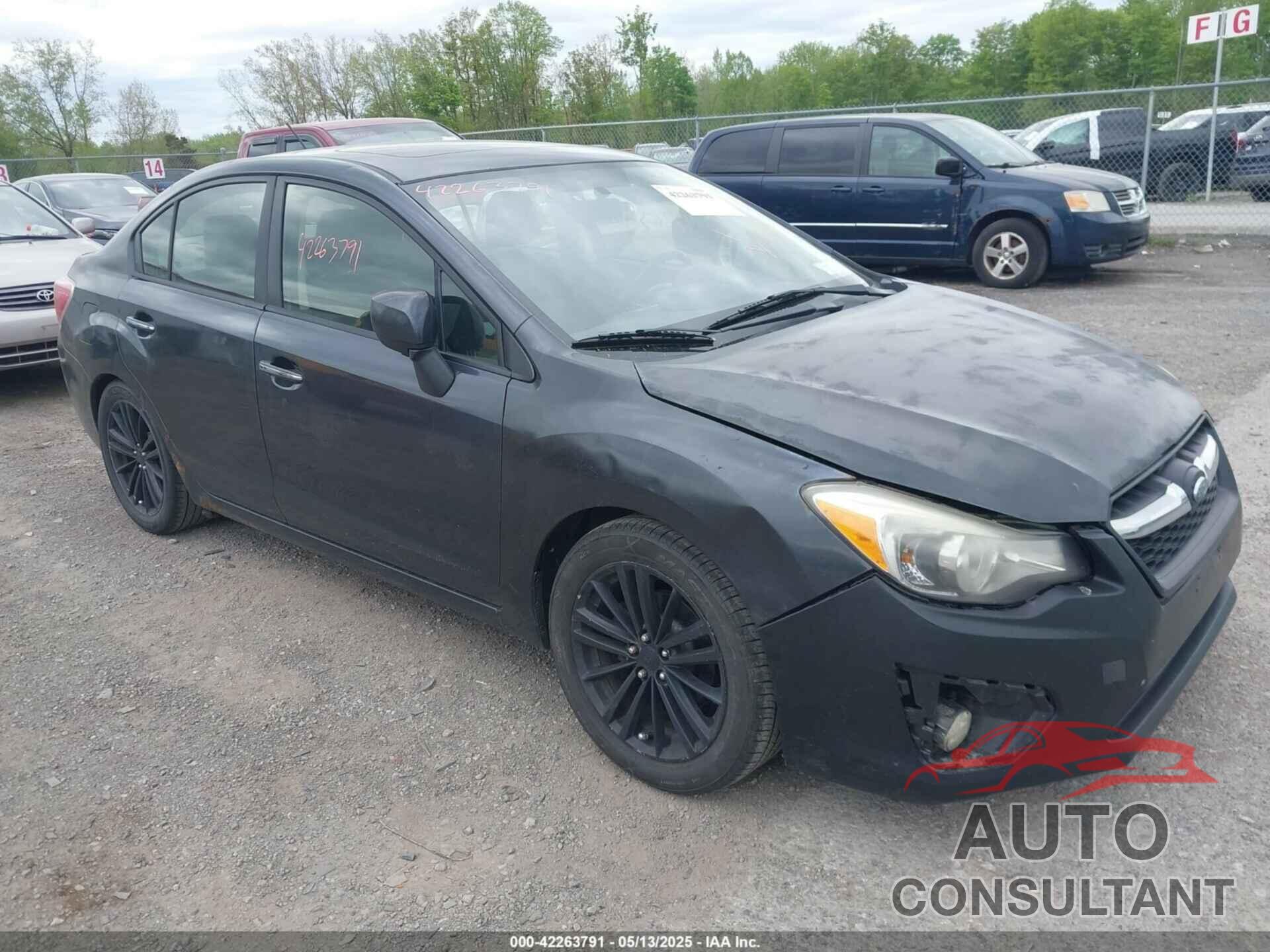 SUBARU IMPREZA 2013 - JF1GJAK67DH021203