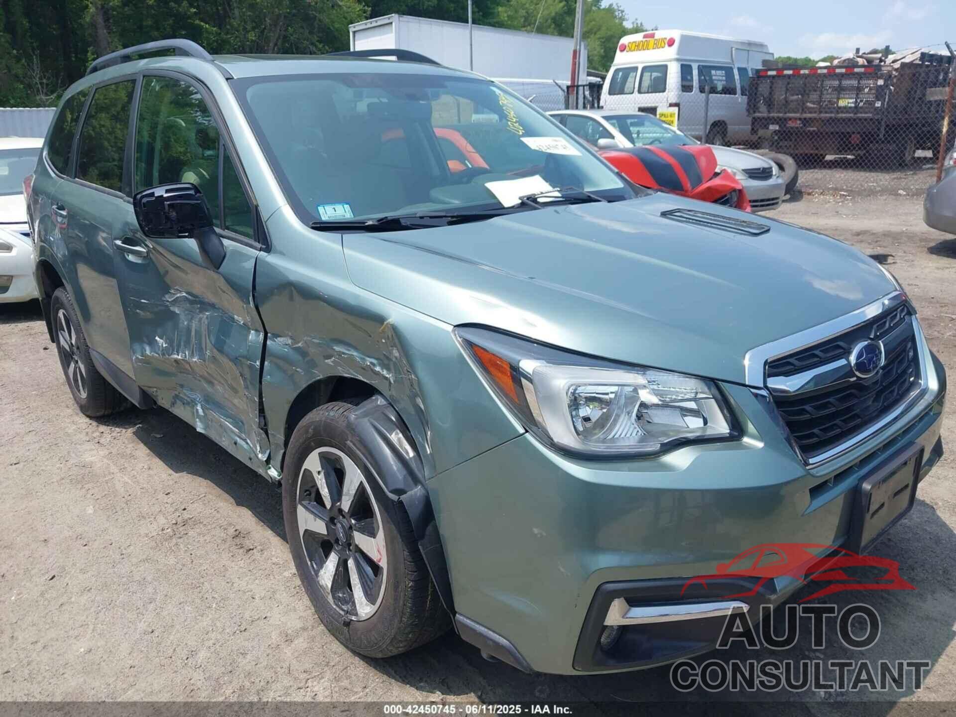 SUBARU FORESTER 2018 - JF2SJAGC3JH468997