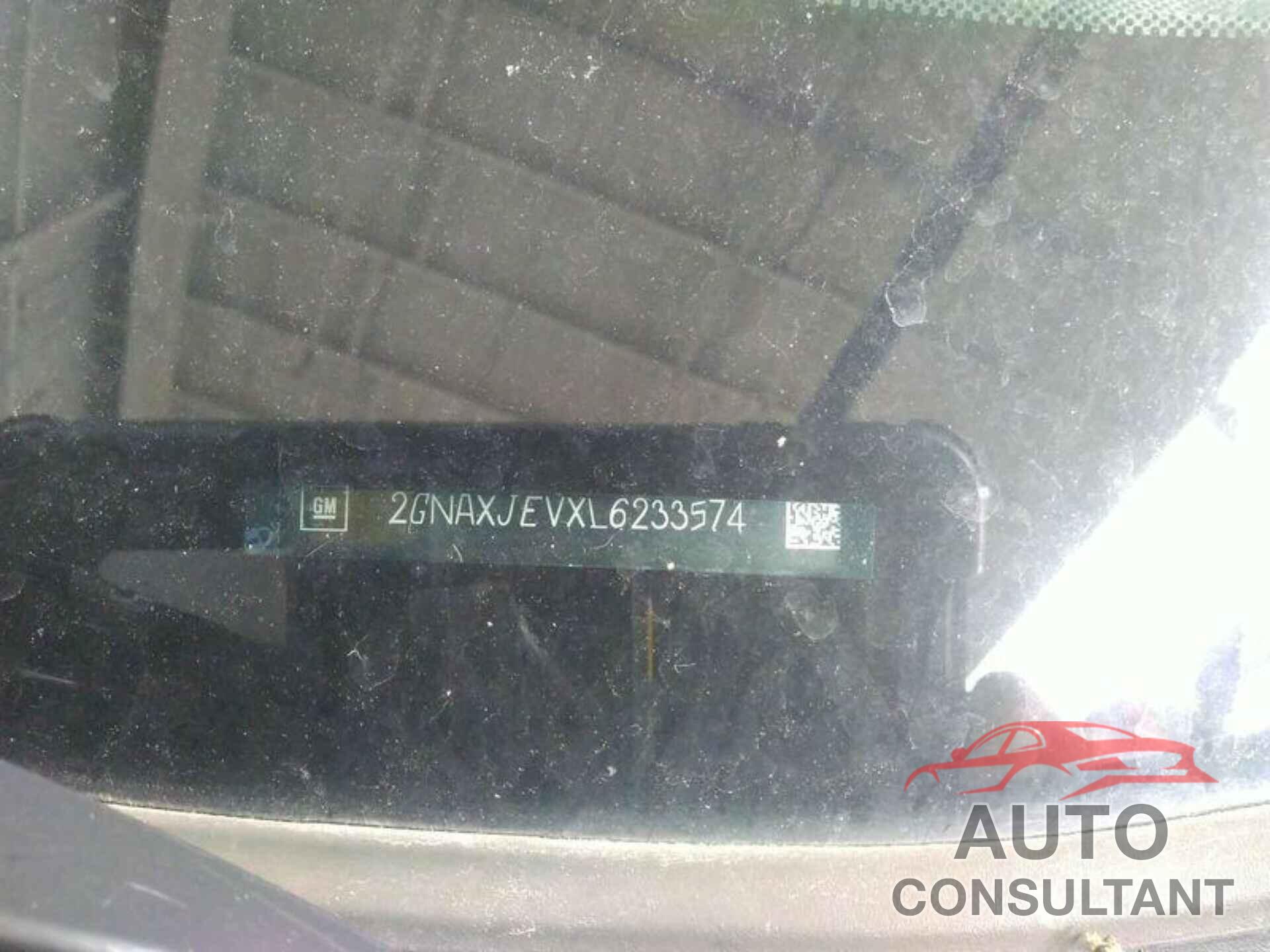 CHEVROLET EQUINOX 2020 - 2GNAXJEVXL6233574