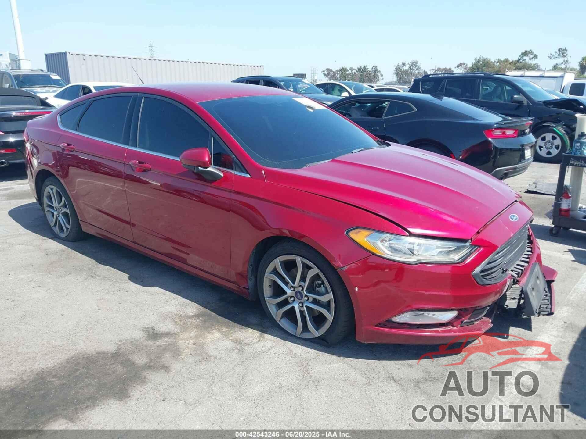 FORD FUSION 2017 - 3FA6P0H71HR312935