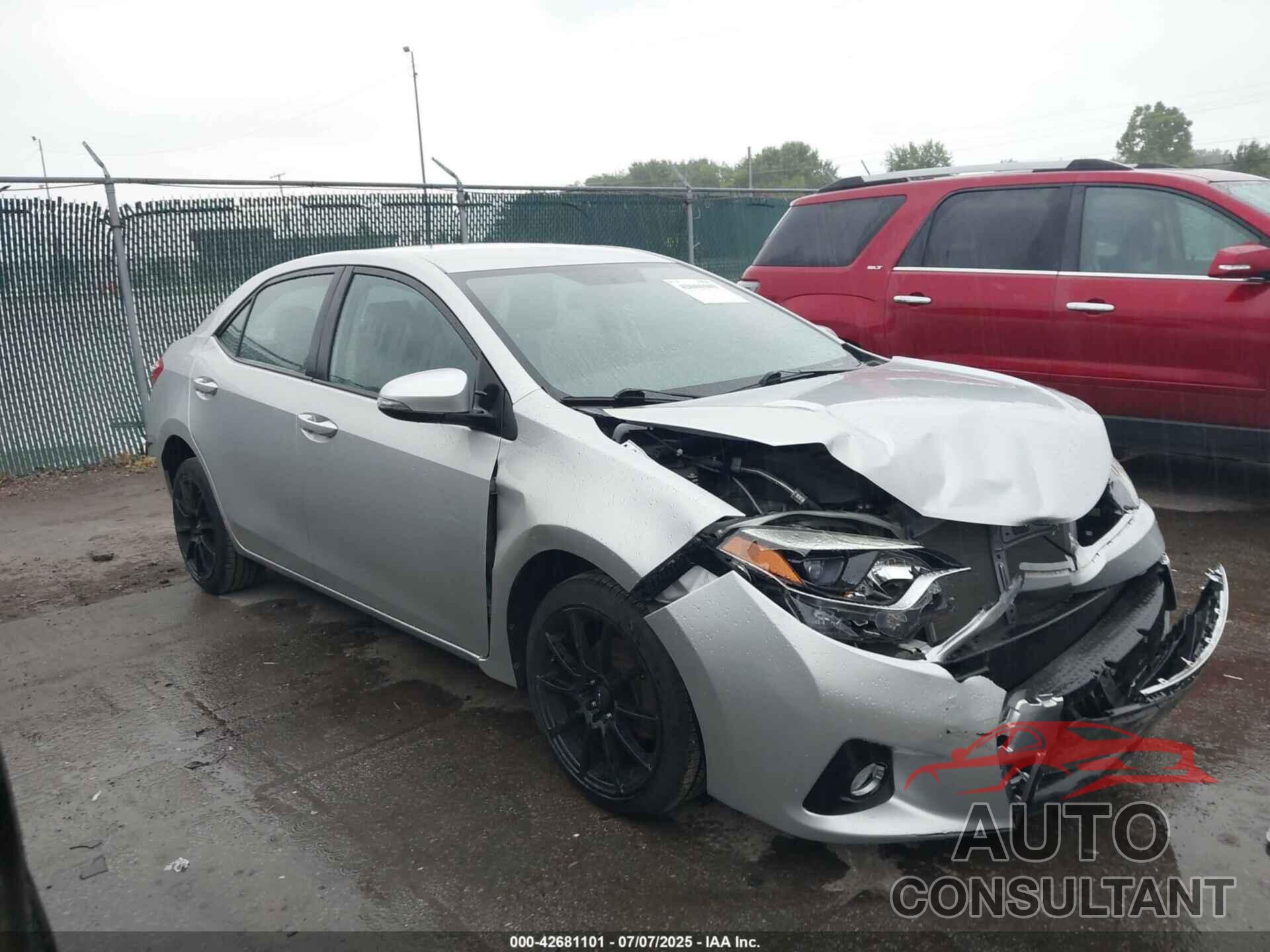 TOYOTA COROLLA 2014 - 5YFBURHE7EP147981