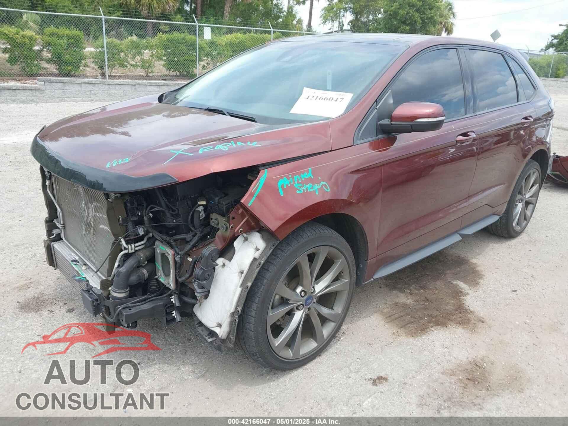 FORD EDGE 2016 - 2FMPK4AP1GBC63551