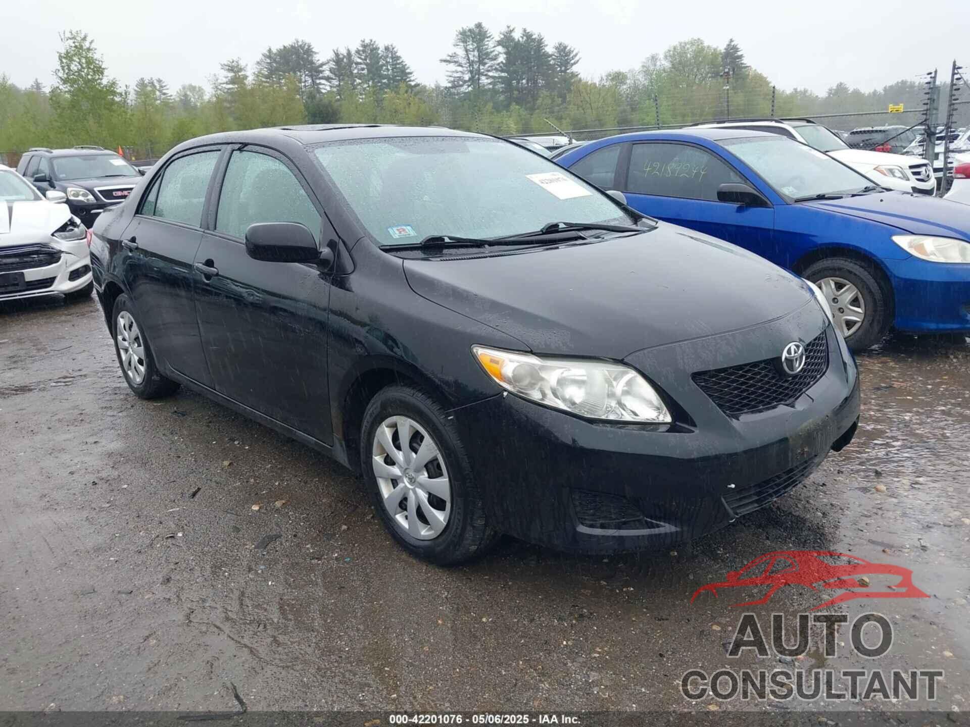 TOYOTA COROLLA 2010 - 2T1BU4EE1AC247219