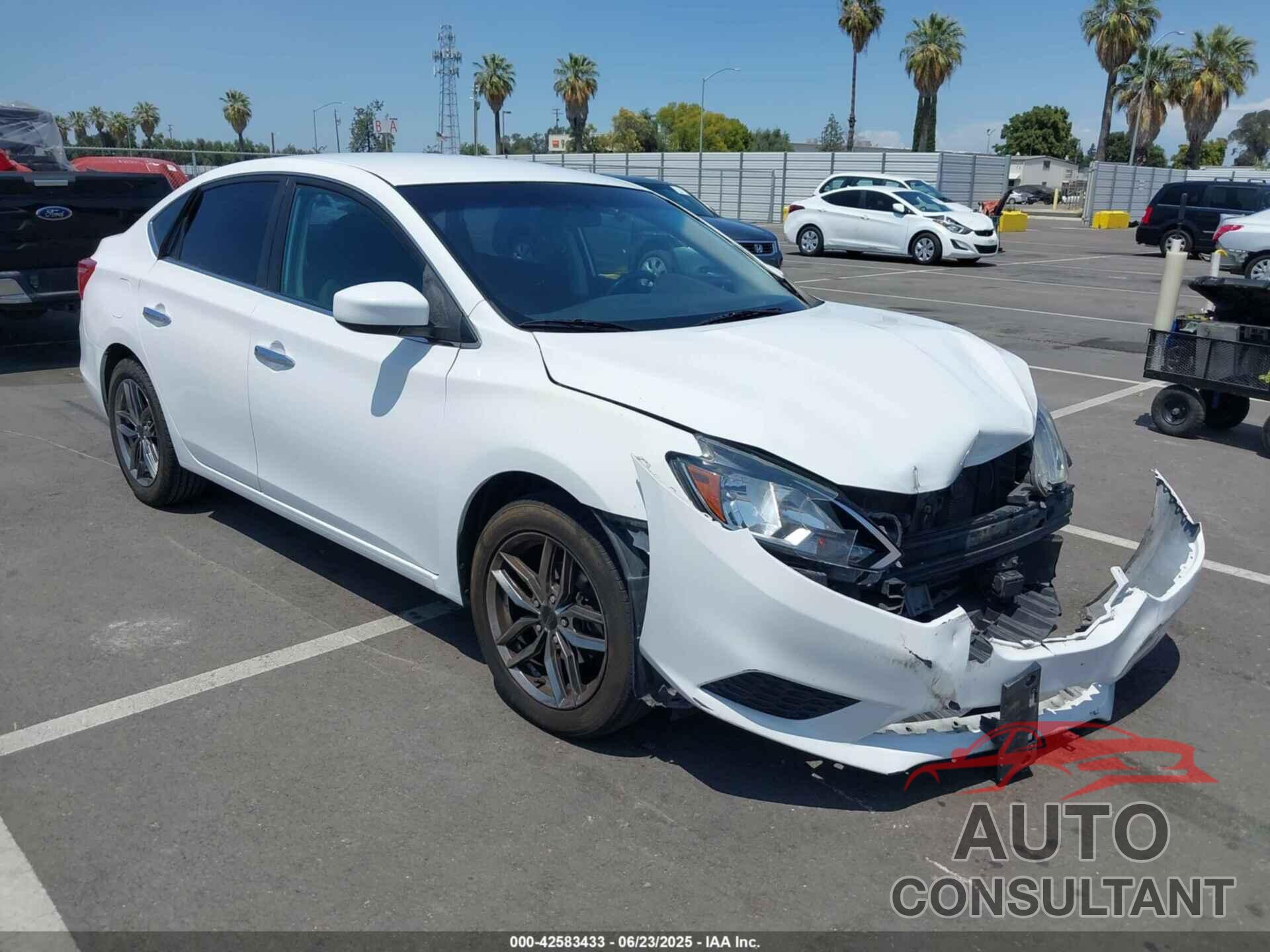 NISSAN SENTRA 2018 - 3N1AB7AP0JY302370
