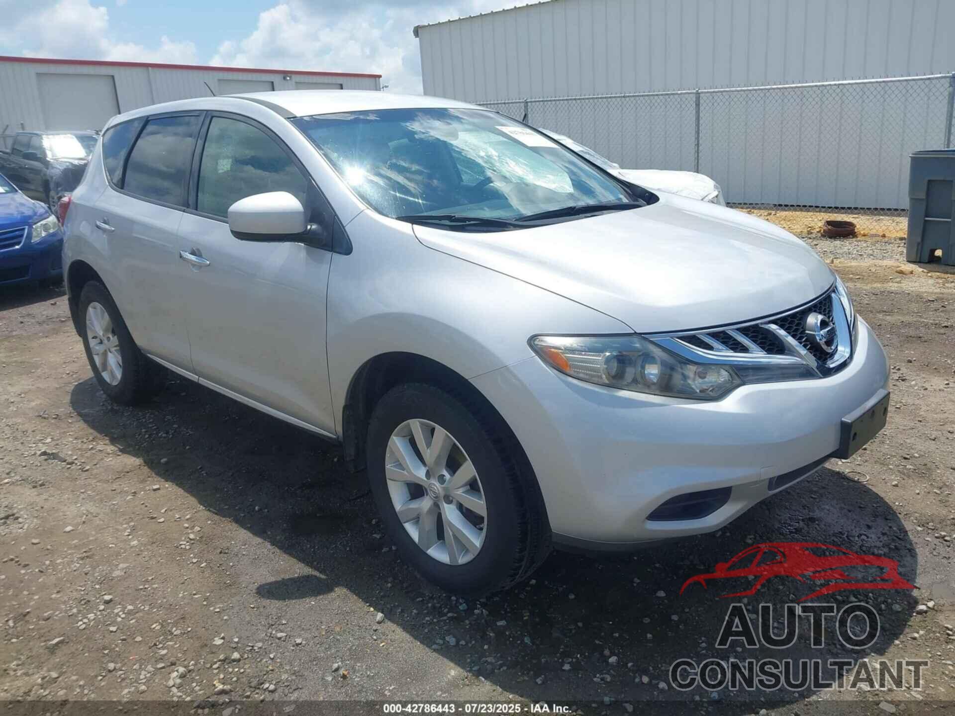 NISSAN MURANO 2014 - JN8AZ1MW4EW521293