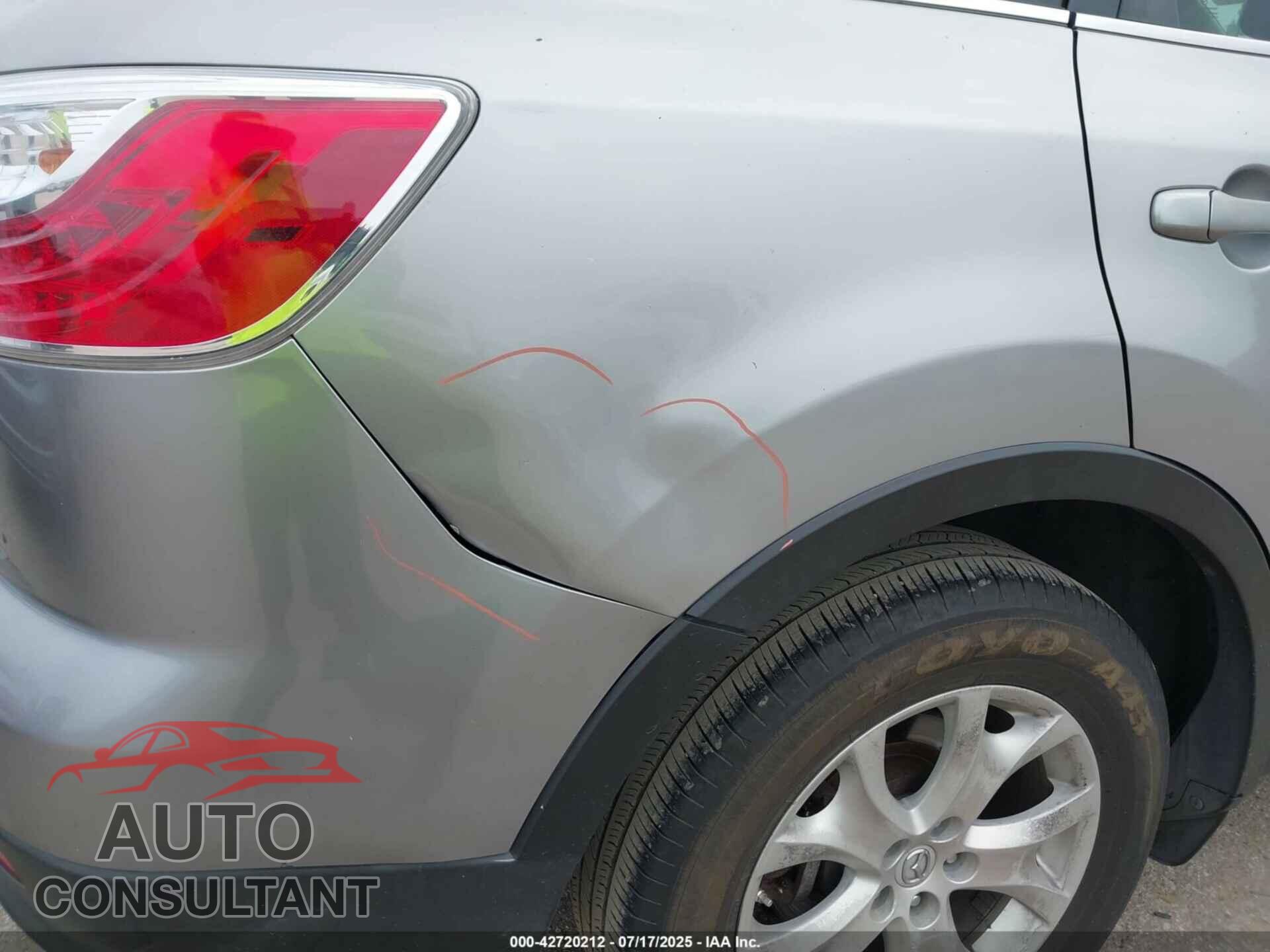 MAZDA CX-9 2011 - JM3TB2BA0B0308403