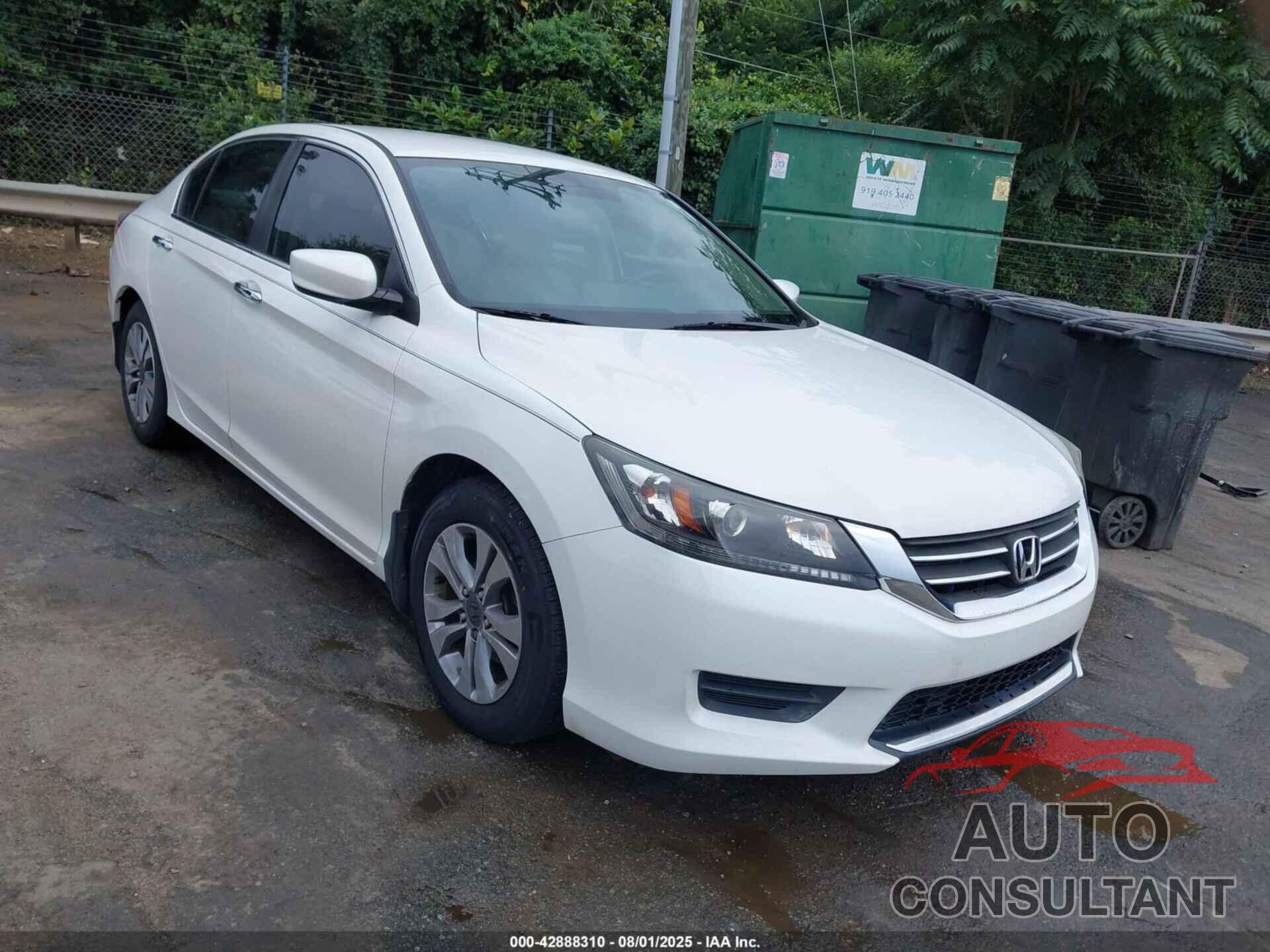 HONDA ACCORD 2013 - 1HGCR2F31DA196516