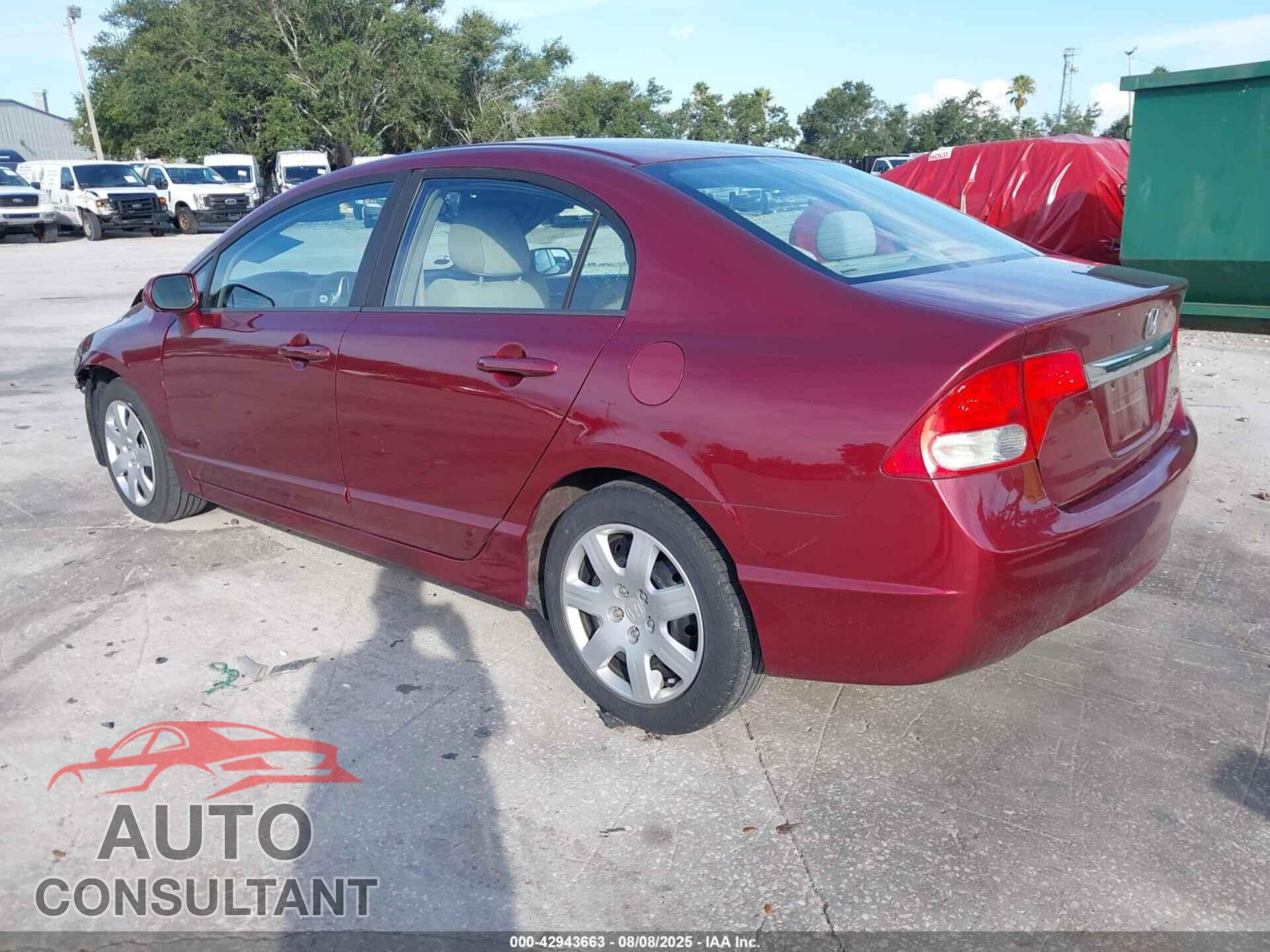 HONDA CIVIC 2010 - 2HGFA1F5XAH527770