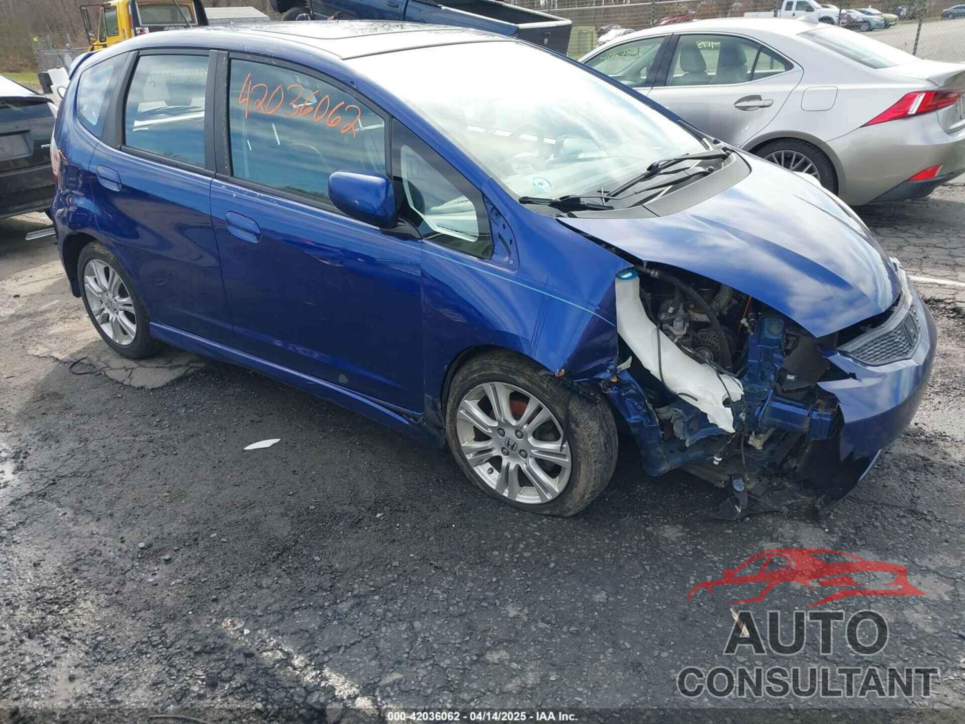HONDA FIT 2009 - JHMGE88459S053654