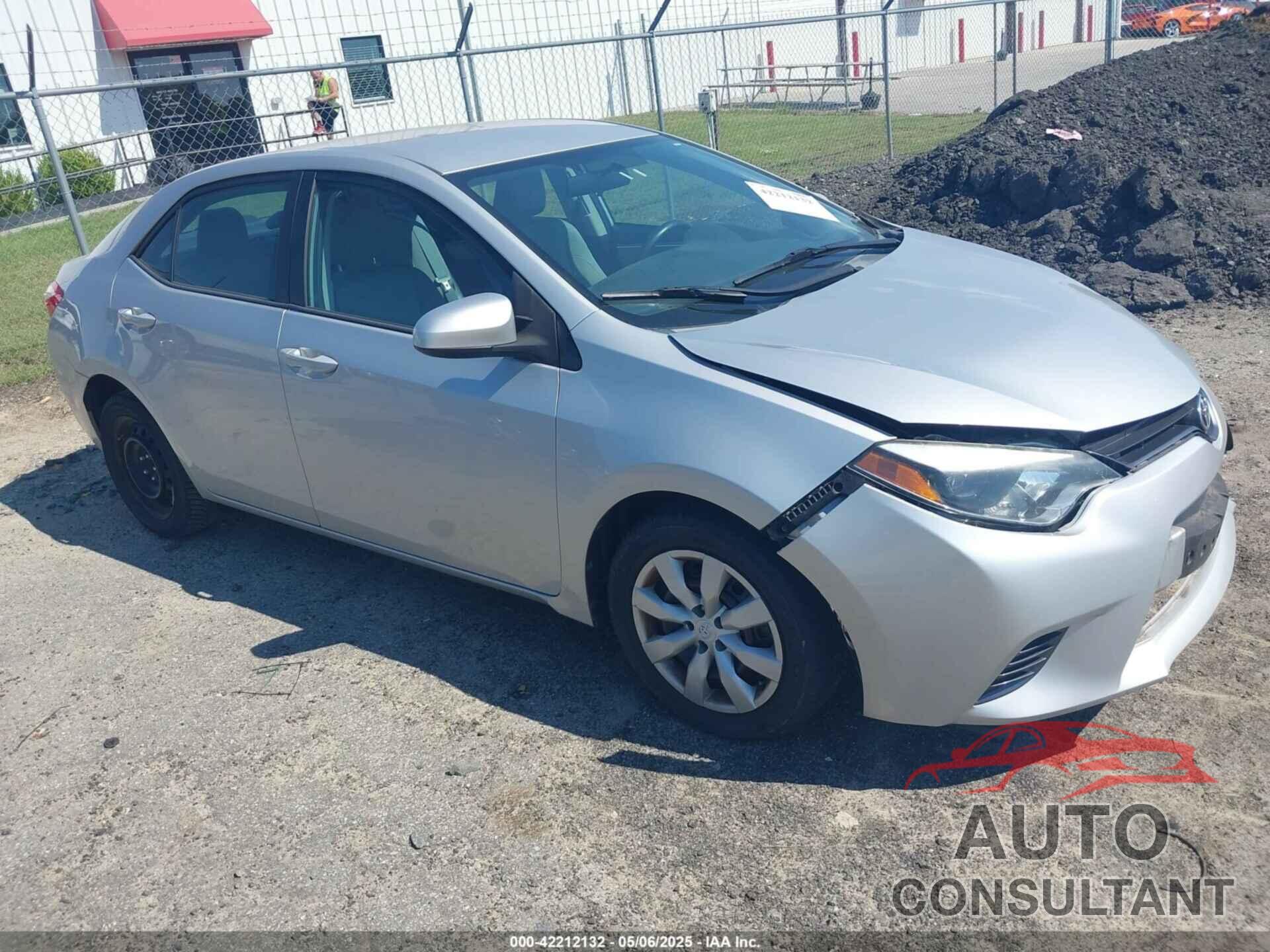 TOYOTA COROLLA 2016 - 2T1BURHE3GC650961