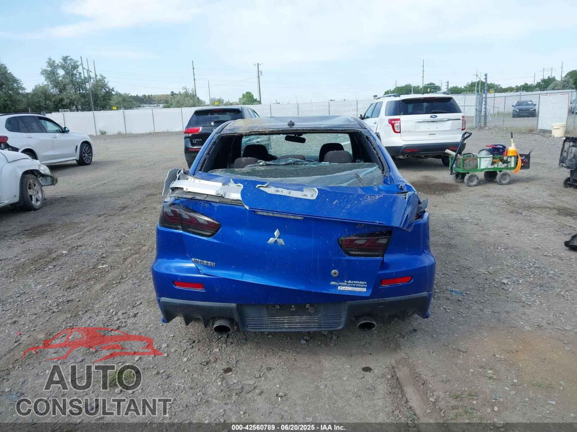 MITSUBISHI LANCER EVOLUTION 2015 - JA32W7FVXFU028861