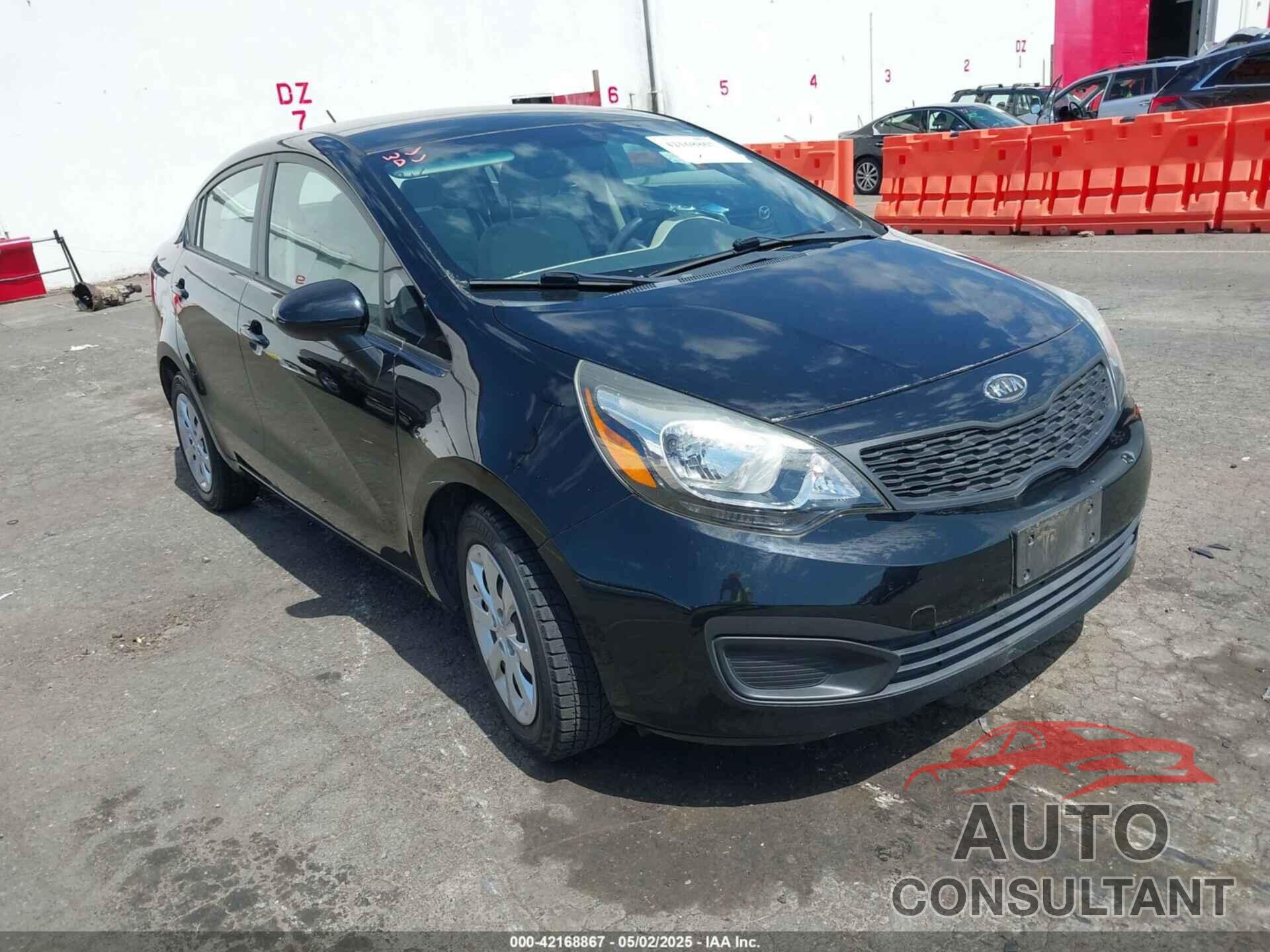 KIA RIO 2012 - KNADM4A32C6077361